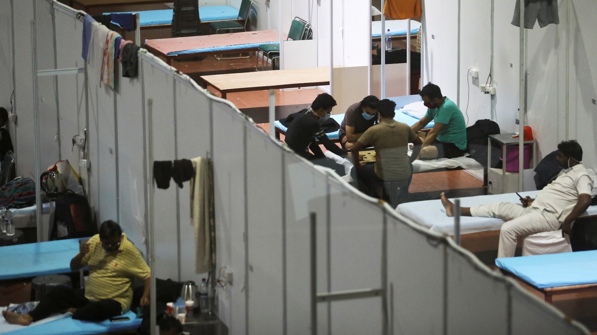 As Delhi’s cases rise in its third-wave of infections, many hospitals have already run out of intensive care beds