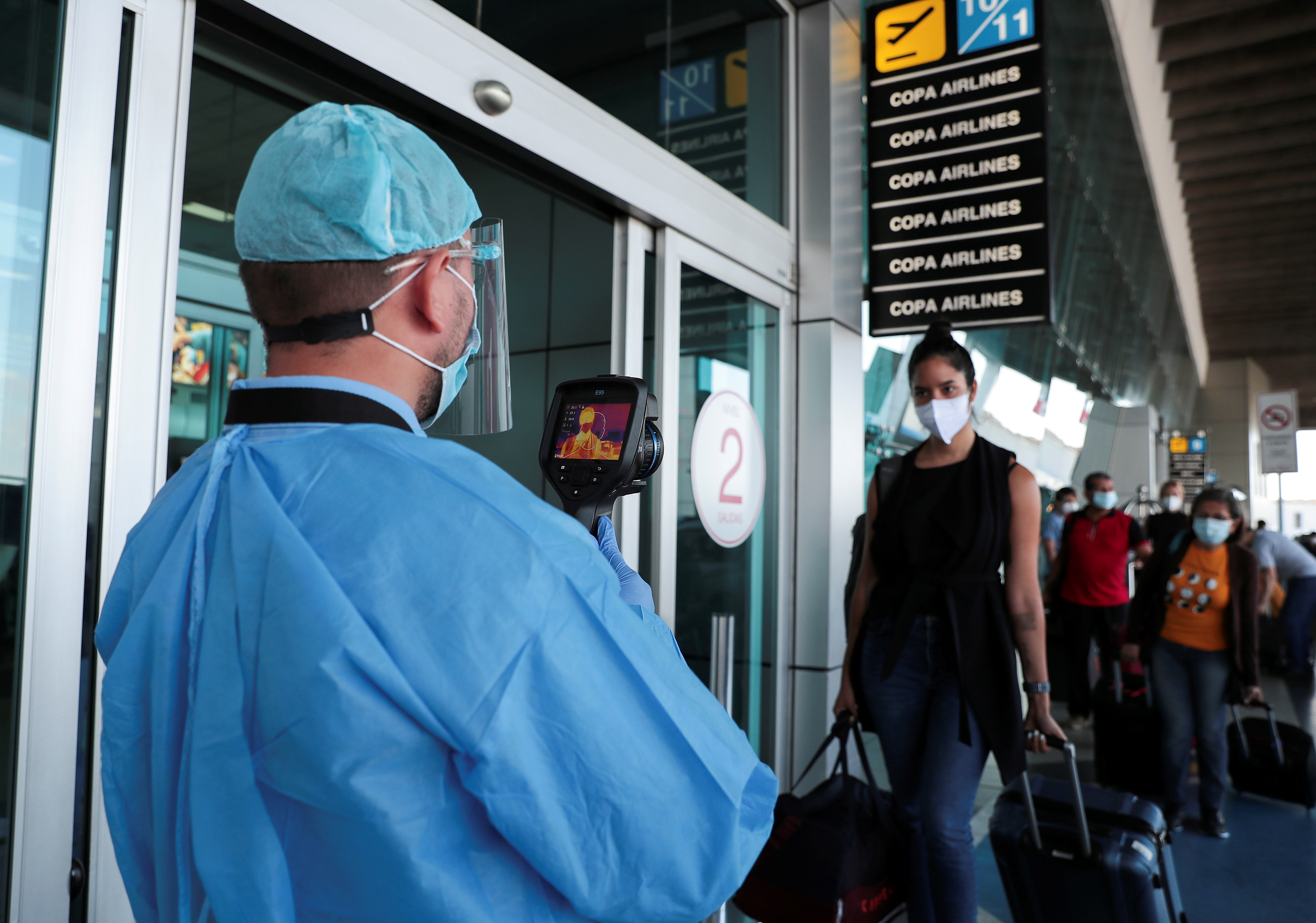 Panama has seen a surge in coronavirus cases after it began reopening its economy in September, leading to hospitals being overrun and shortages in medical staff