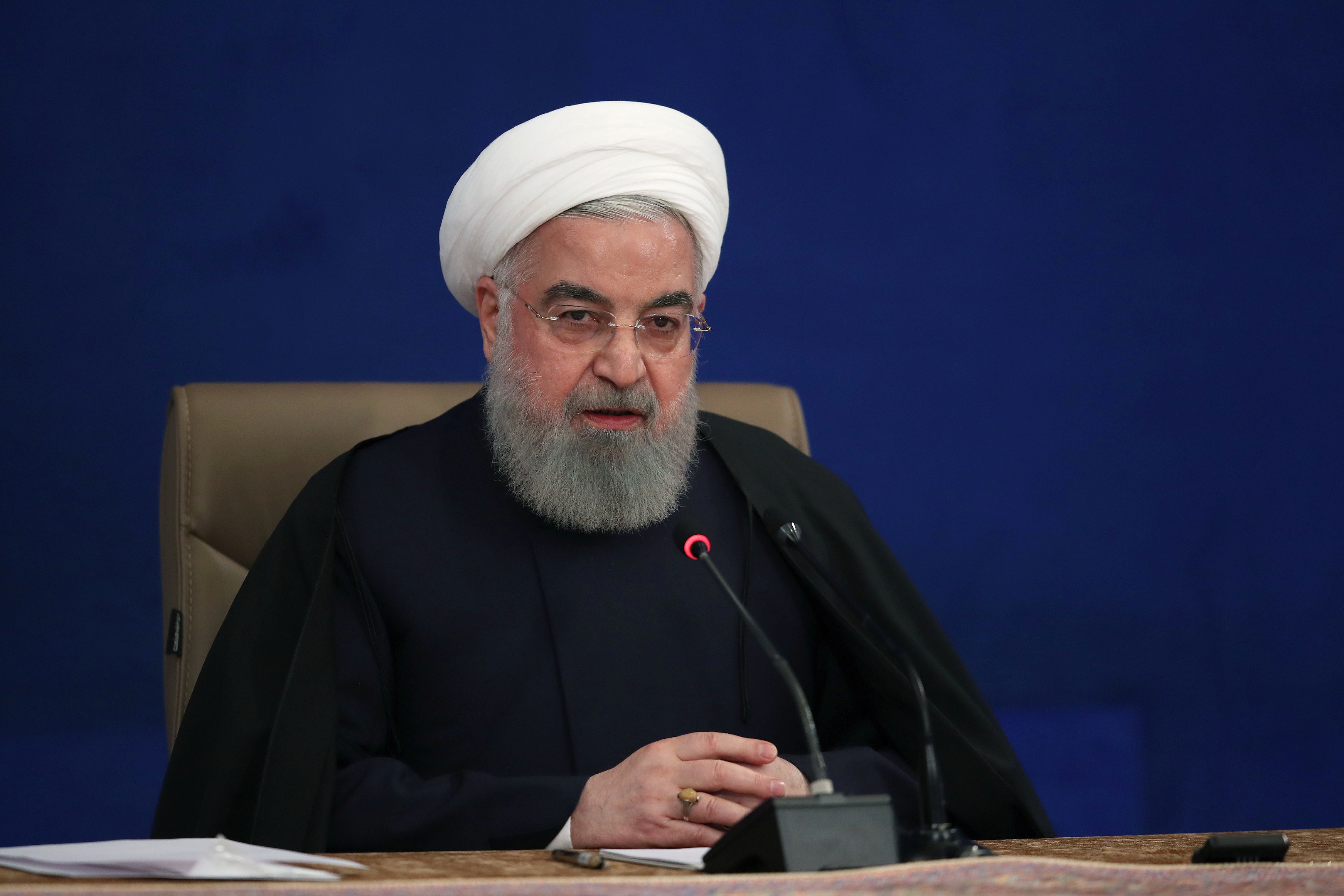 Former Iranian President Hassan Rouhani