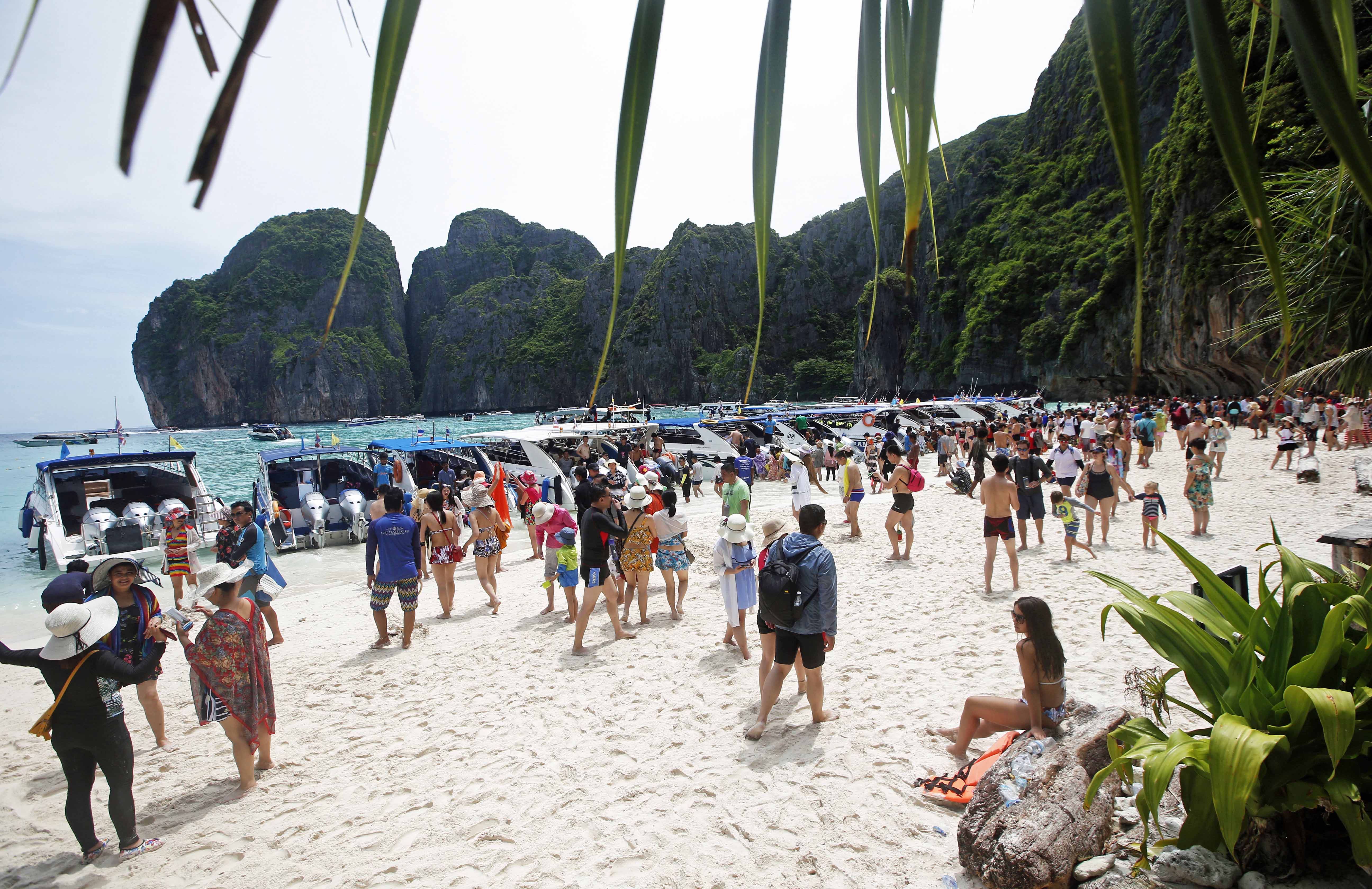In 2018, Thailand closed Maya Bay to tourists indefinitely until its ecosystem returns to its full condition [AP/Sakchai Lalit]