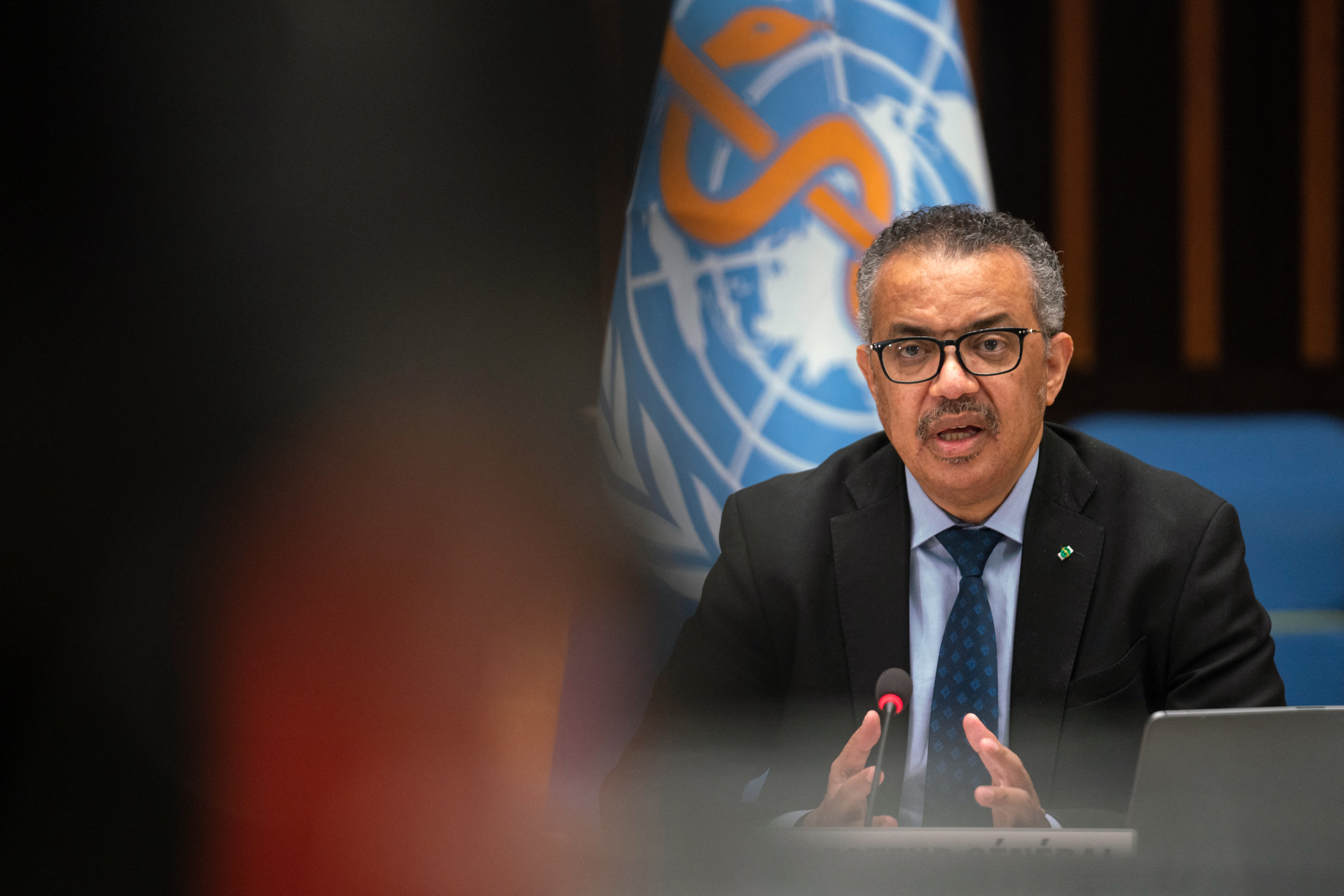 WHO chief Tedros Adhanom Ghebreyesus