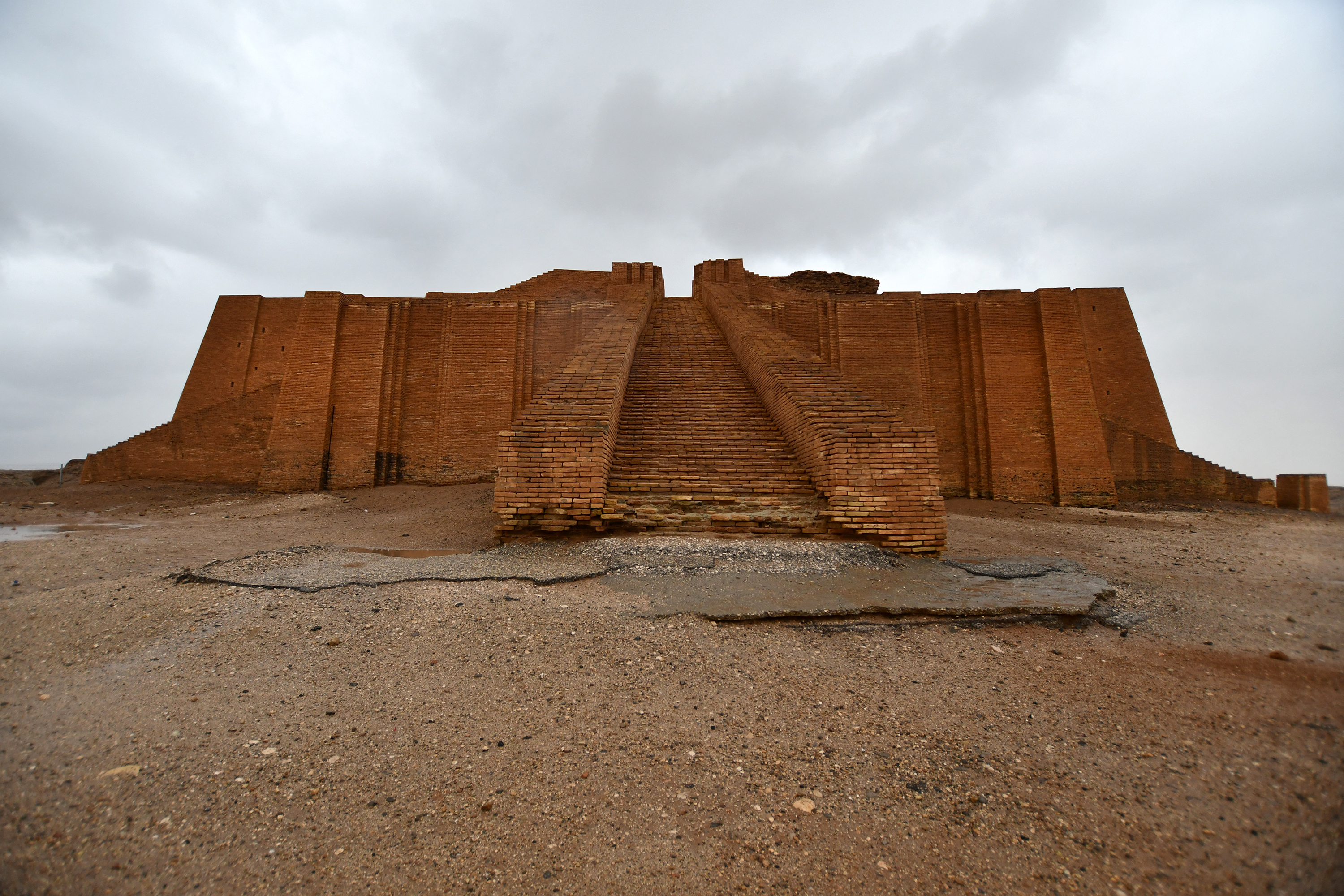 The Great Ziggurat temple in the ancient city of Ur in southern Iraq's Dhi Qar province [File: Asaad Niazi/AFP]
