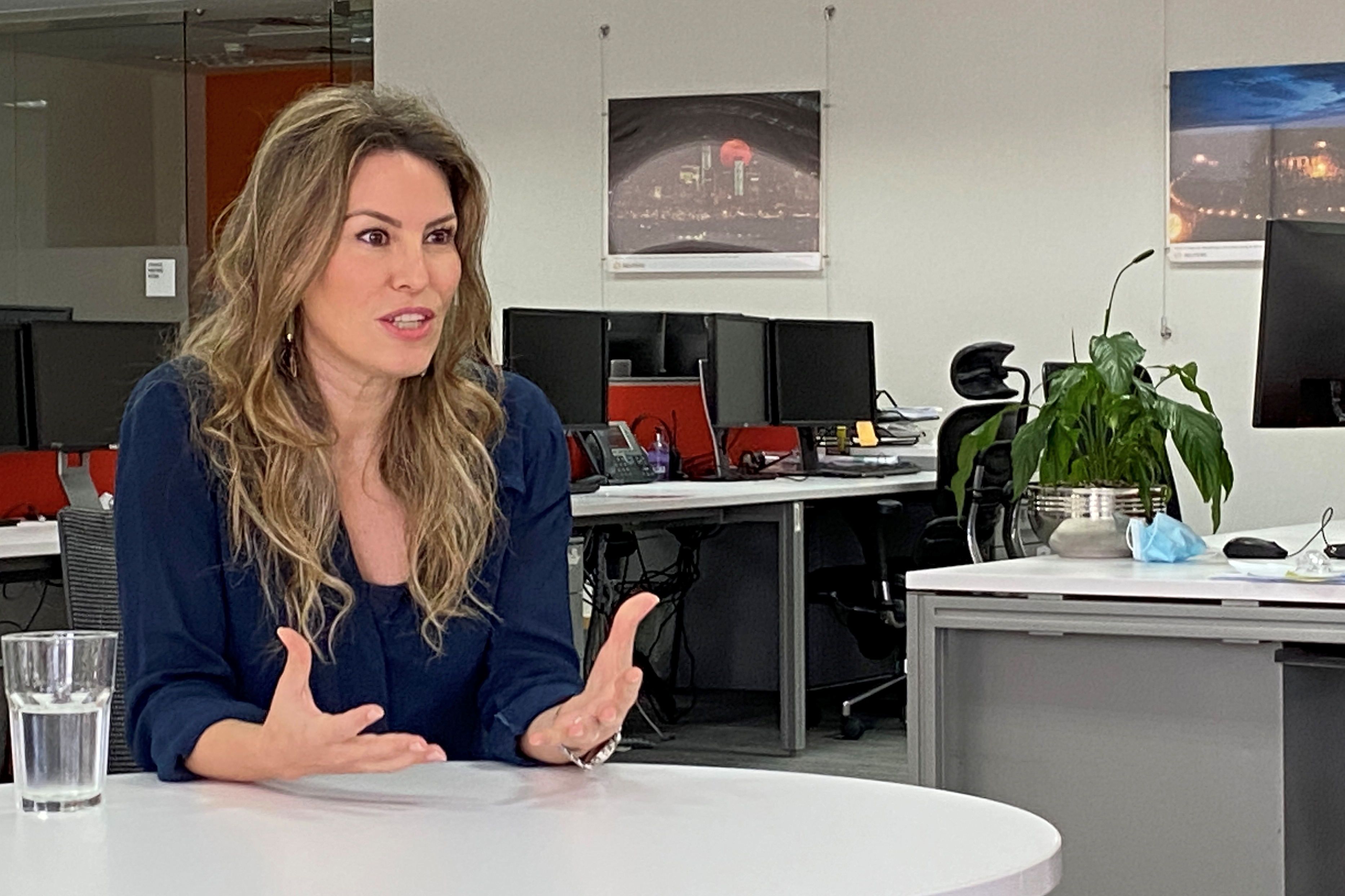 Since turning to film in 2015, Nabulsi has created an advocacy platform and produced four short films, each with a different human rights focus on Palestine [File: Abdel Hadi Ramahi/Reuters]