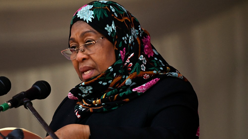 Tanzania's Vice President Samia Suluhu