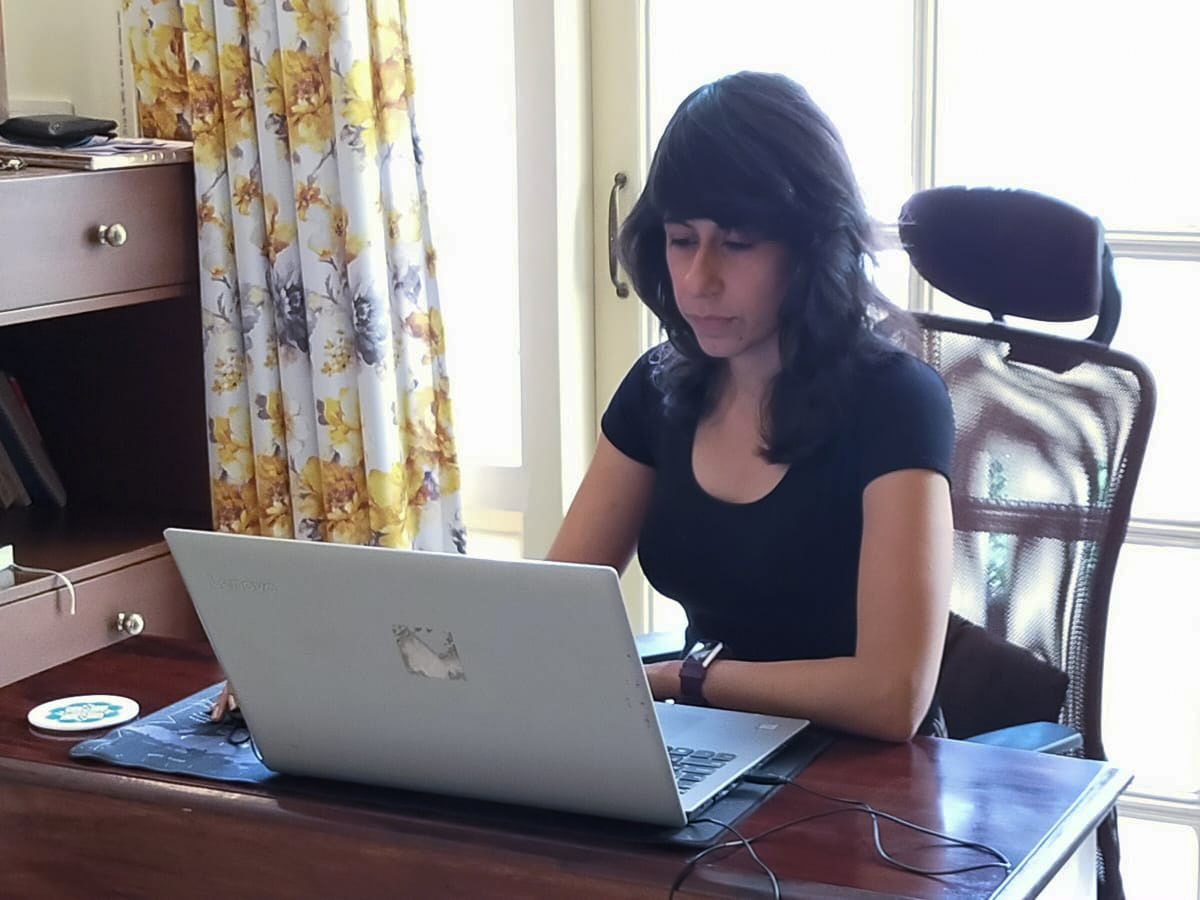 Chandni Kripalani, a freelance consultant in India [Courtesy of Chandni Kripalani]