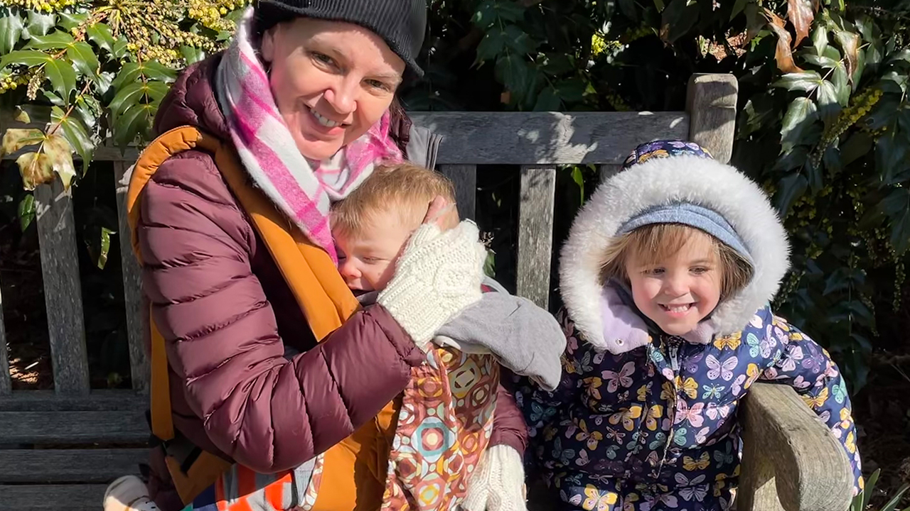 Dawn Morgan Neary, mother of two, quit her job in November due to the demands of looking after her young children [File: courtesy Dawn Morgan Neary]