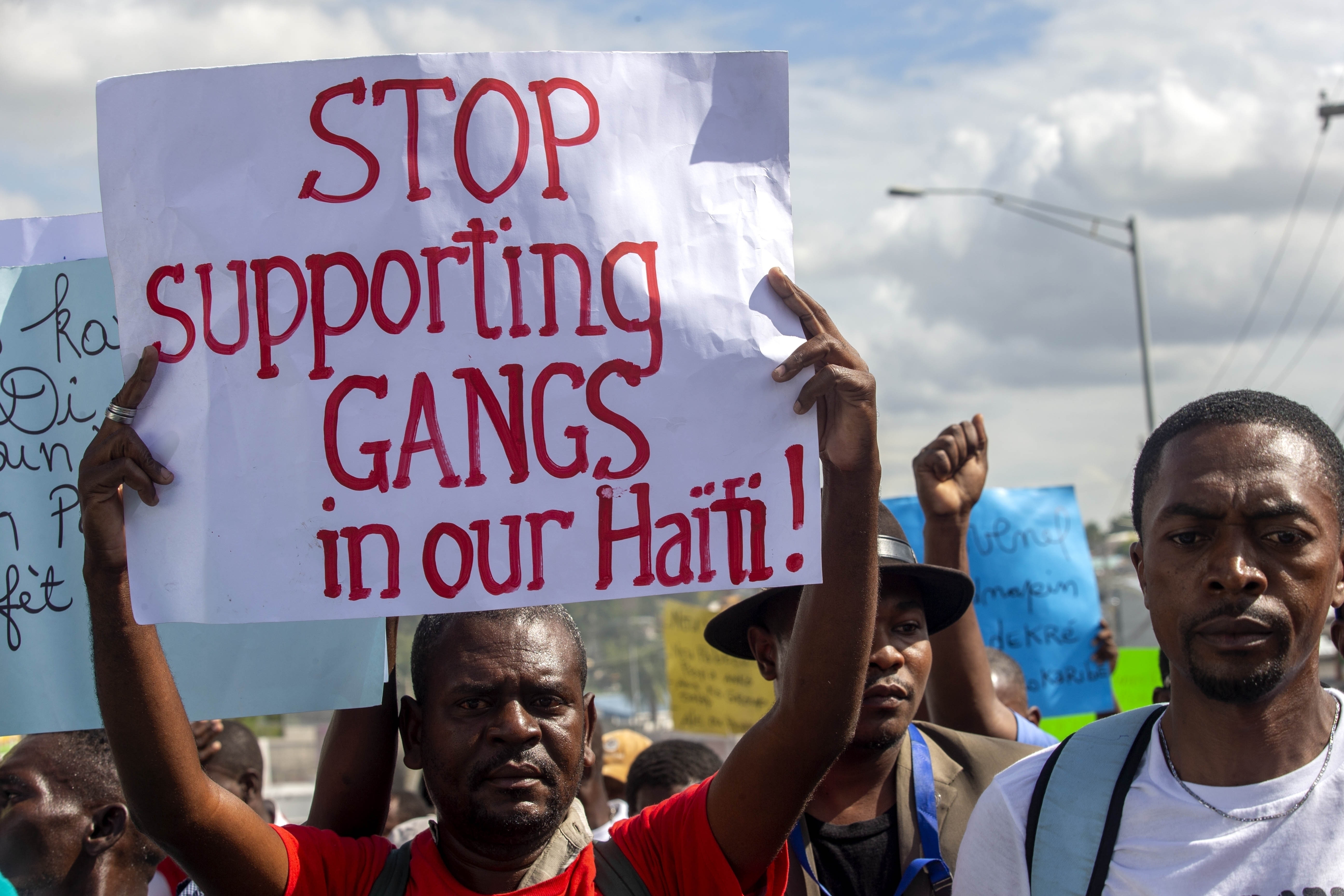 HAITI ANTI-GANG PROTEST