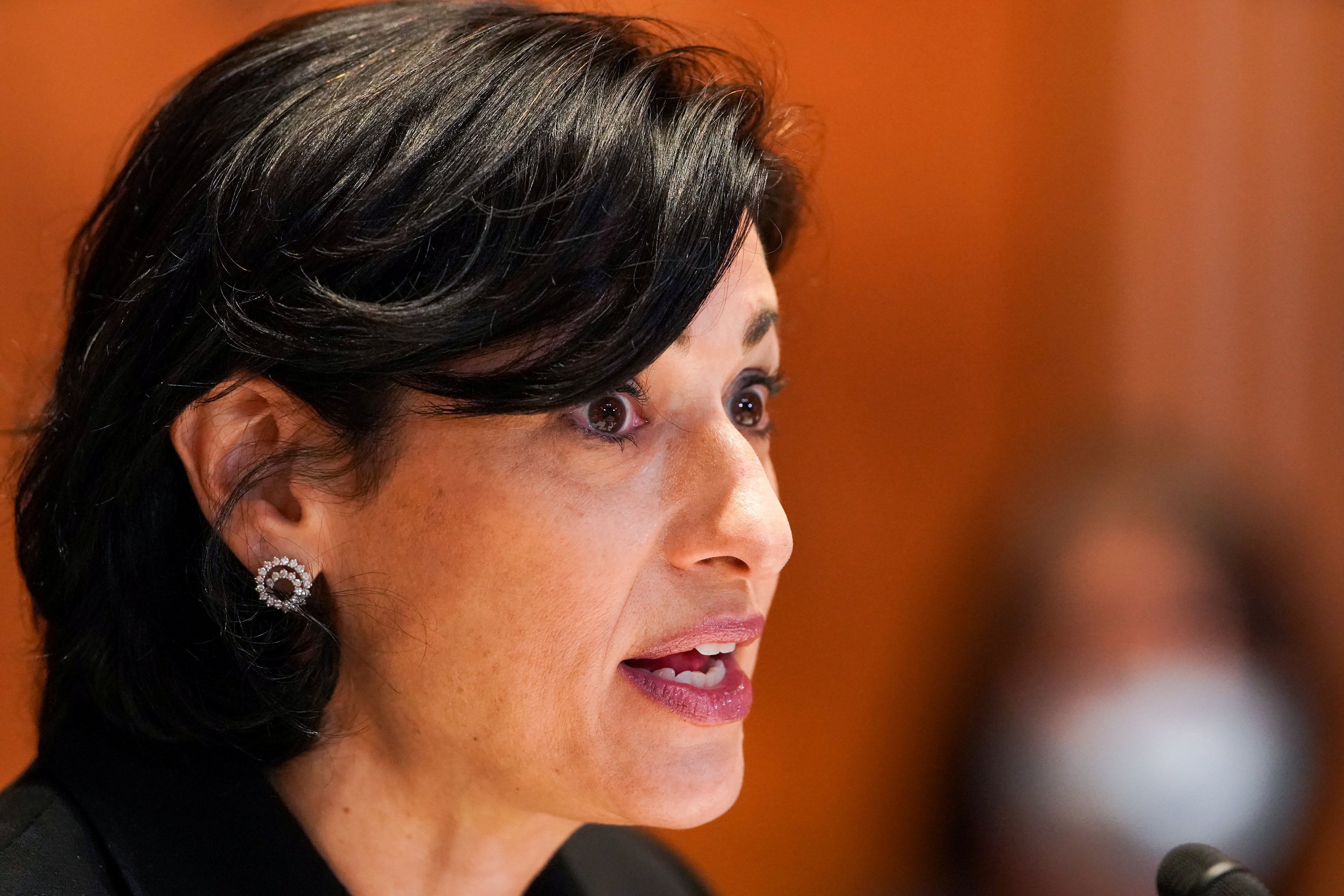 CDC Director Walensky speaks before the US Senate