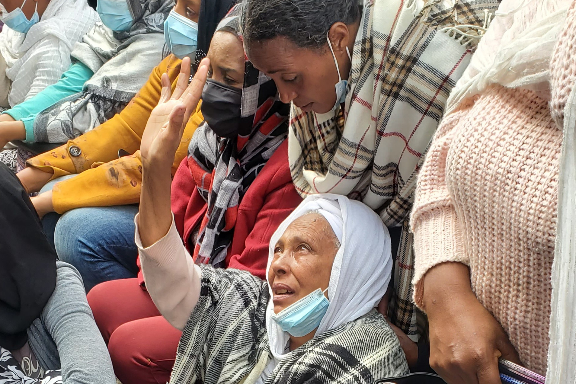 Parents have appealed to officials to help evacuate their children [Samuel Getachew/Al Jazeera]