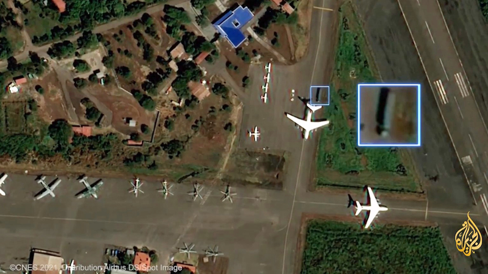 Military cargo offloaded from Ilyushin planes [Al Jazeera]