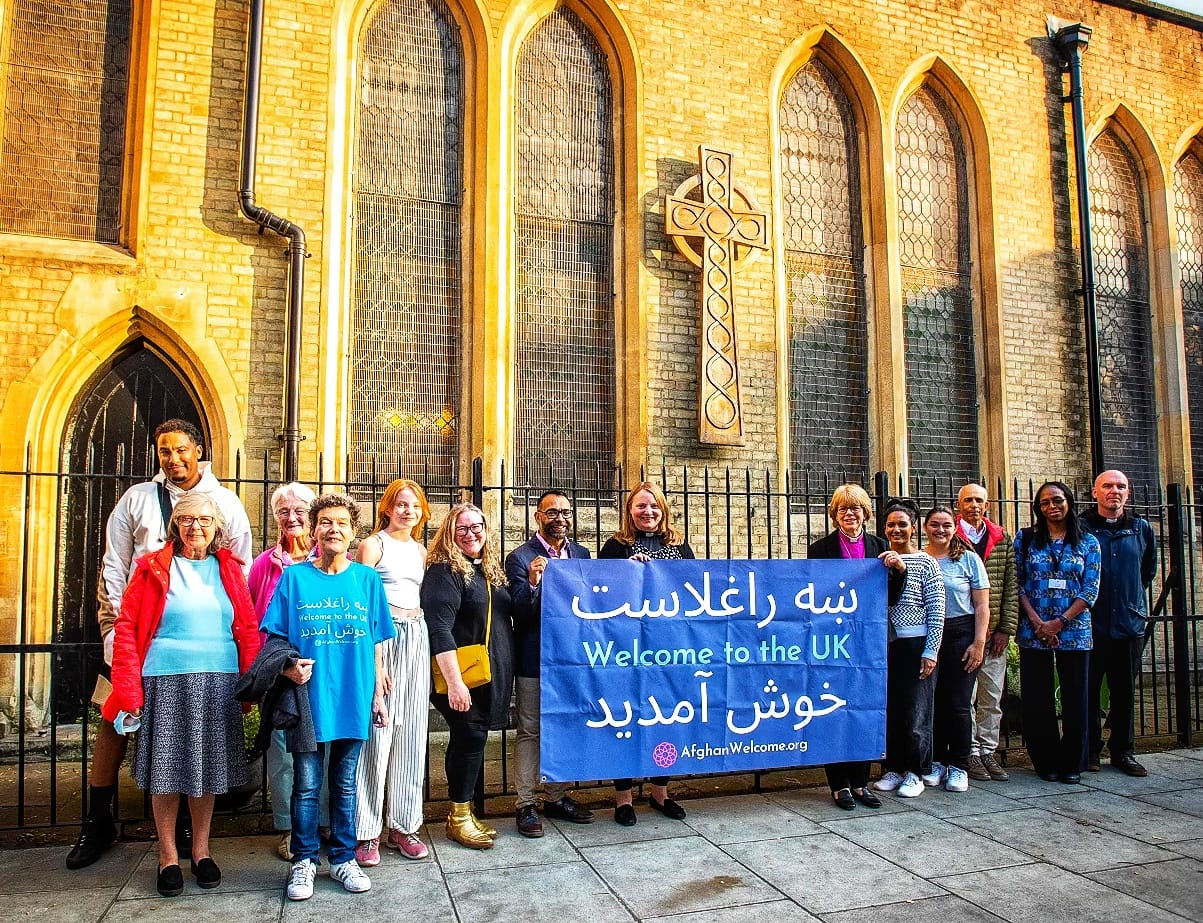 Afghans Welcome is a coalition of Christian charities helping newly arrived Afghans settle in the UK