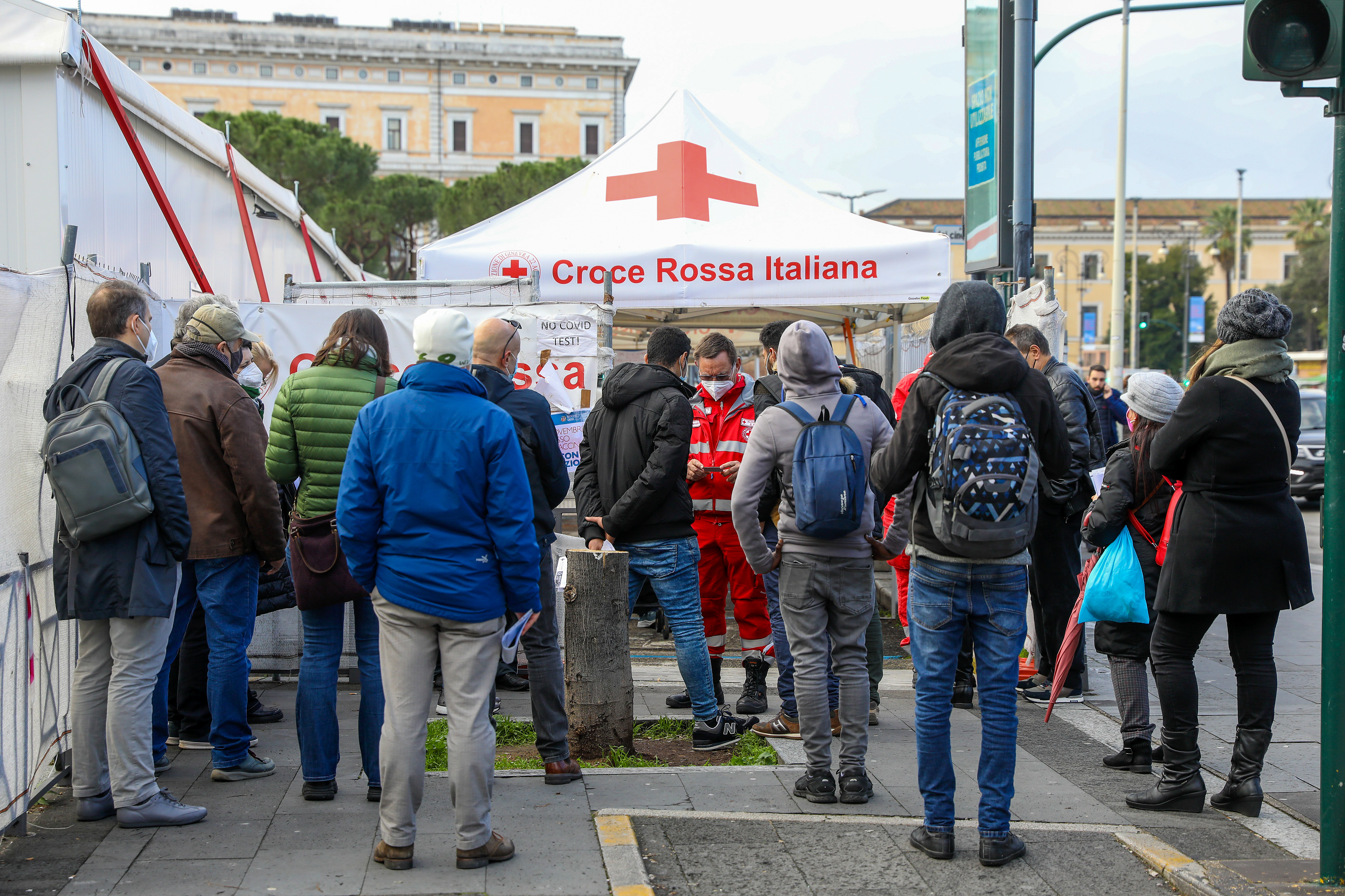 Covid-19 vaccination center, Italy