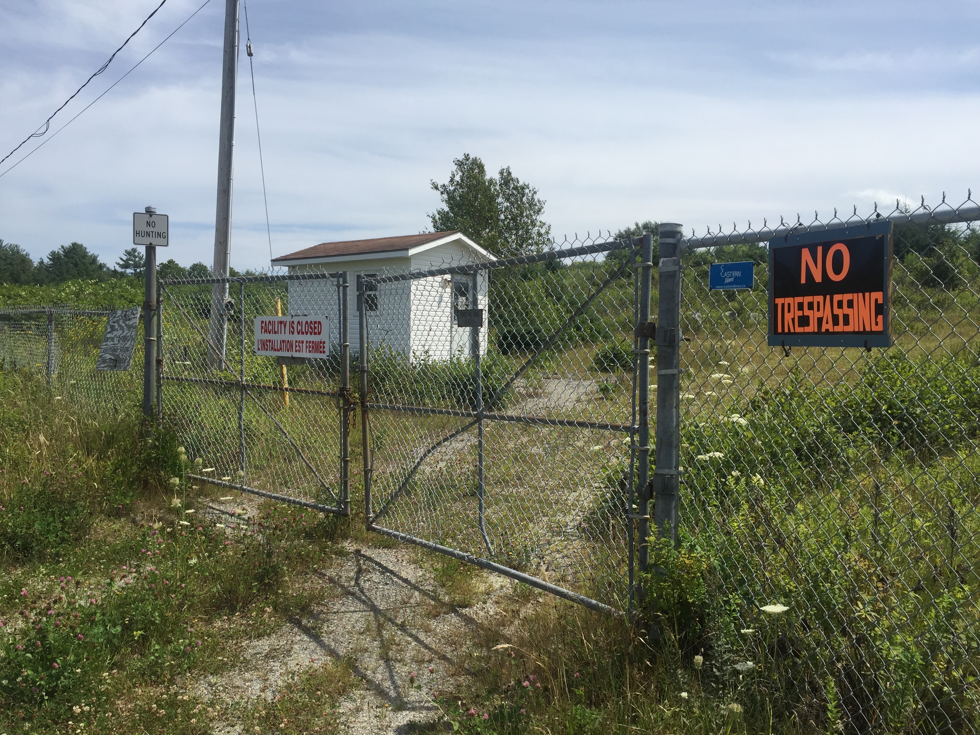 Thick smoke and ash filled the air when garbage was being incinerated at the Shelburne dump, residents say [Megan O'Toole/Al Jazeera]