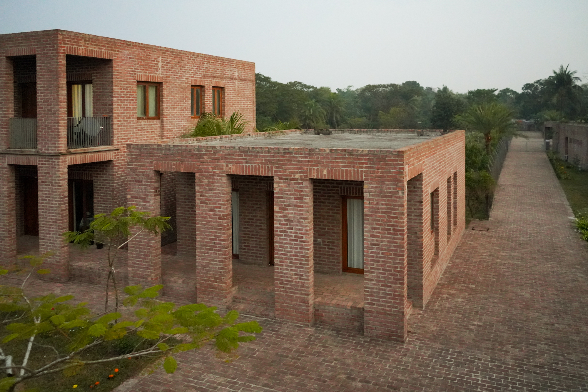 Sunrise view of the Friendship Hospital