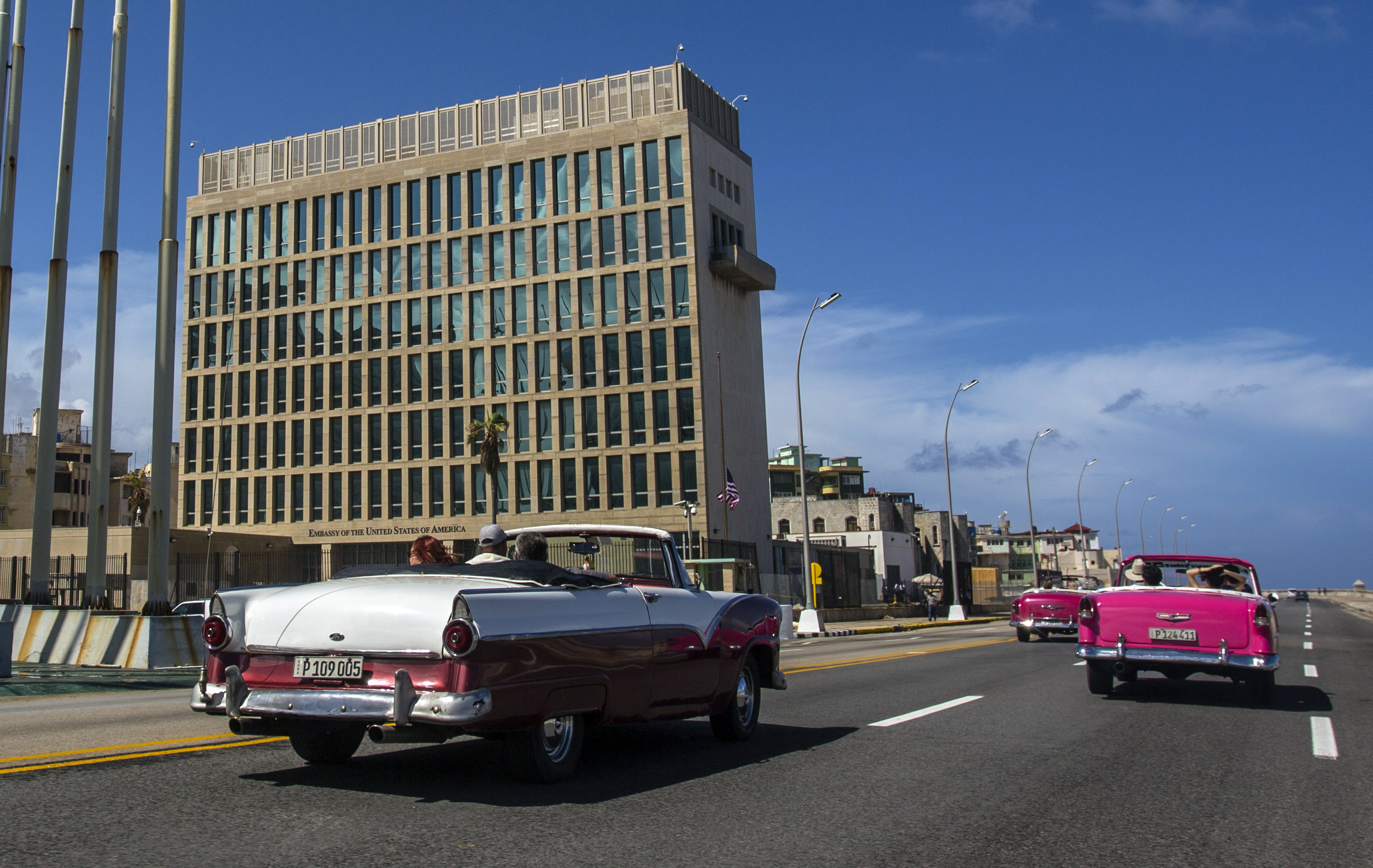 US embassy in Havana, Cuba