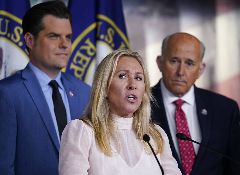 Trump followers, Representatives Marjorie Taylor Green, Matt Gaetz, and Louie Gohmert, are the new faces of the House Republican Party.