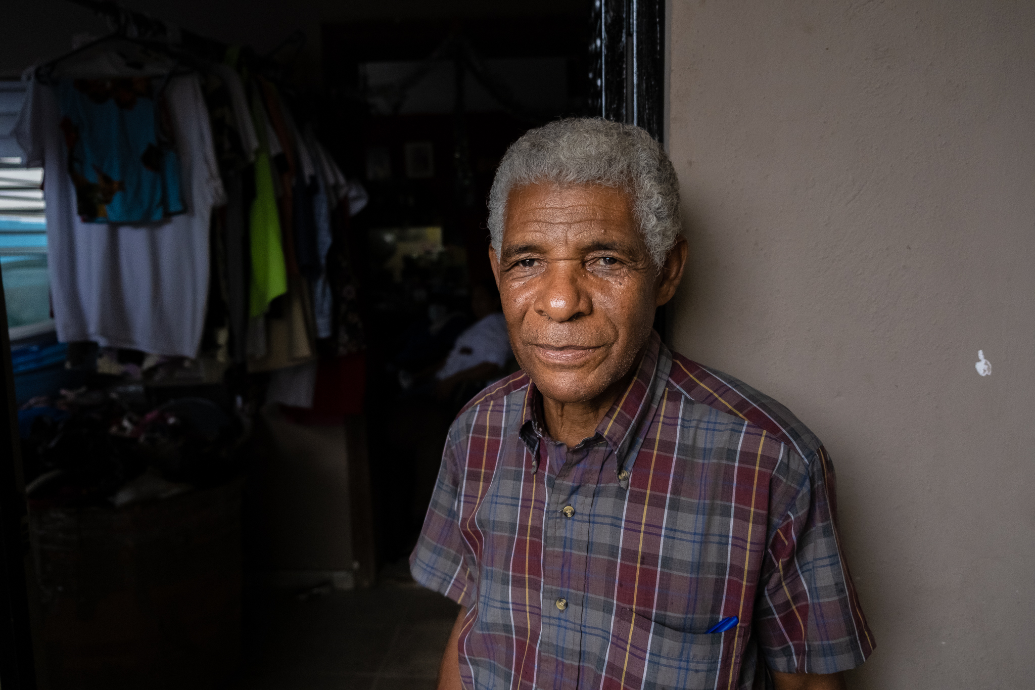 Rafael Antonio Hernandez, 73, is a resident of Paraiso de Dios, Haina