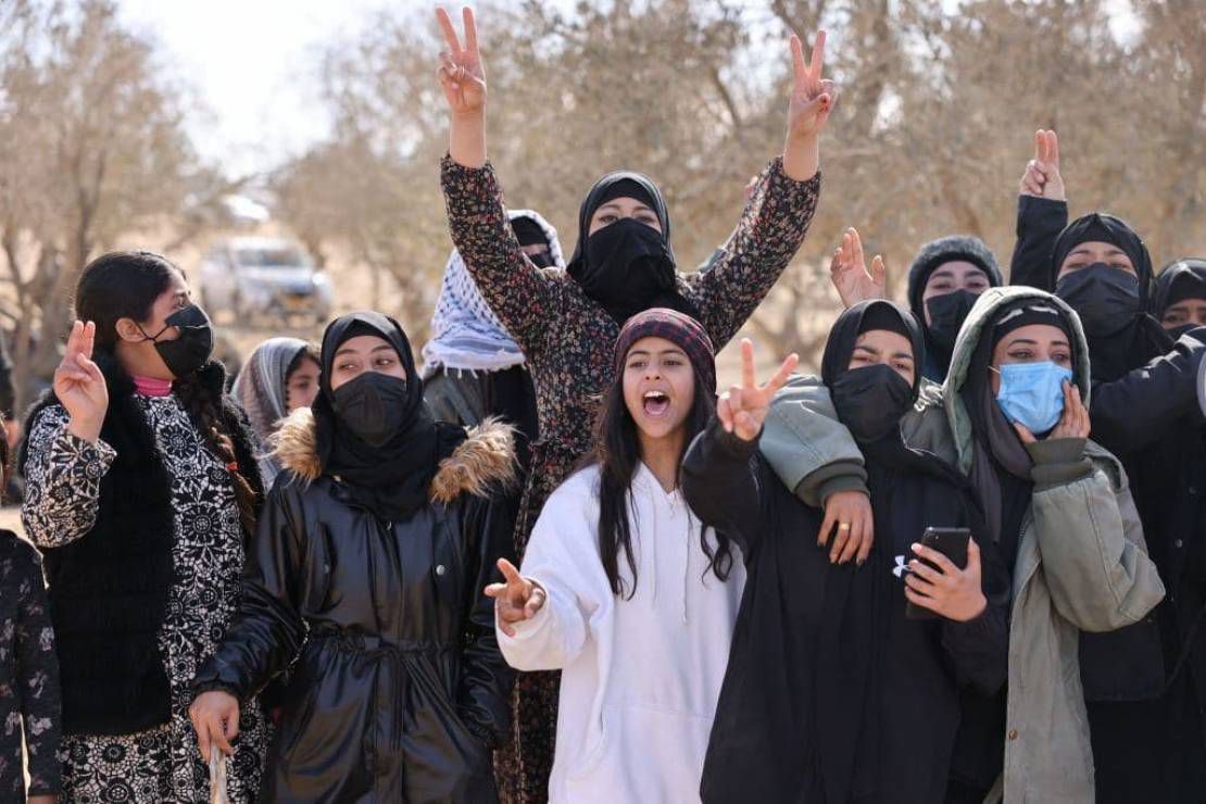 The Israeli state does not recognise the Palestinian Bedouin’s right to the land, despite the fact they hold the deeds