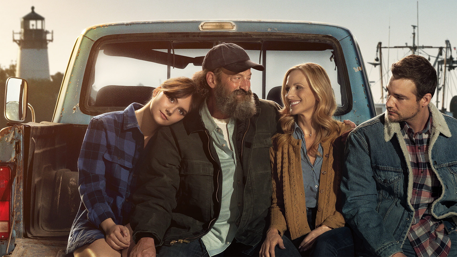 Emilia Jones, Troy Kotsur, Marlee Matlin, and Daniel Durant star in the film, CODA [Business Wire via AP]