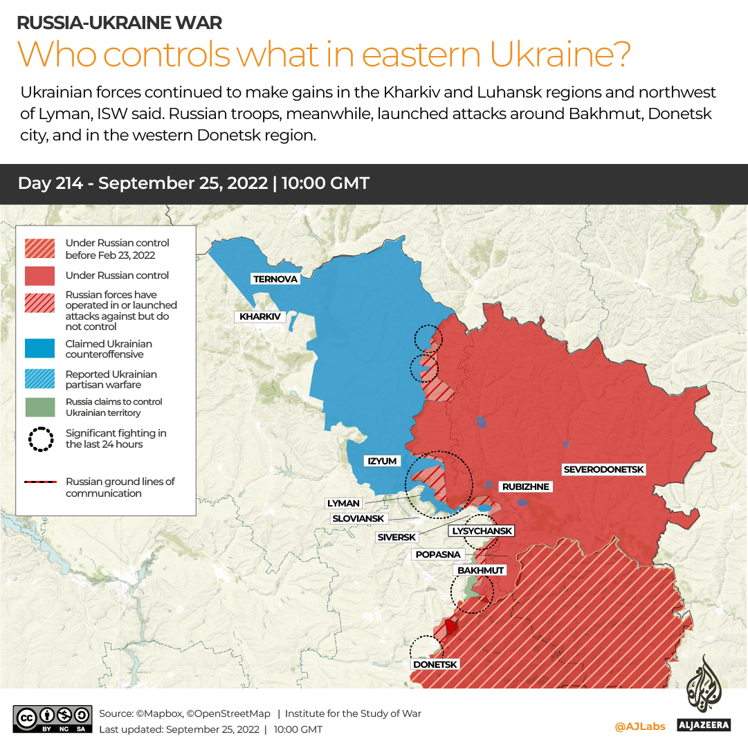 INTERACTIVE- WHO CONTROLS WHAT IN EASTERN UKRAINE