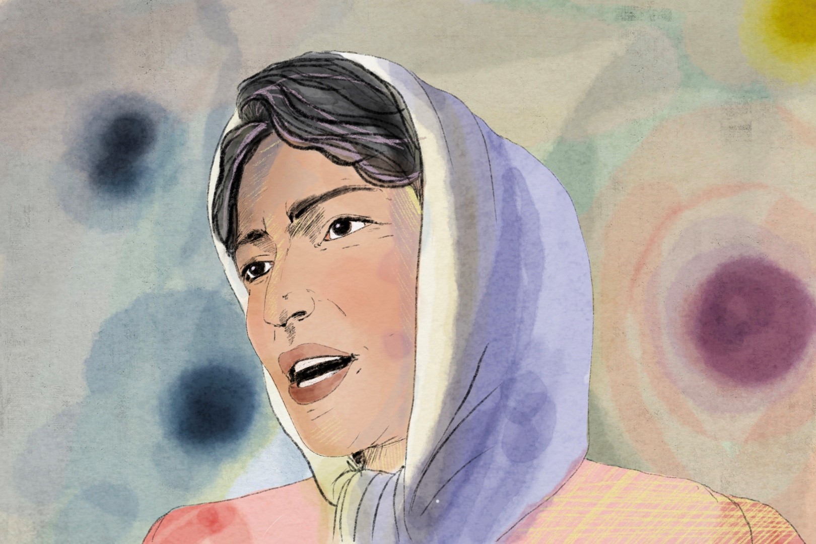An illustration of Meena.