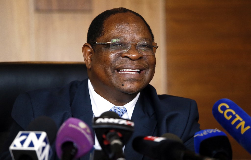 Justice Raymond Zondo, new chief justice of South Africa and head of an investigation commission into corruption allegations at the highest levels of the state, on January 23, 2018