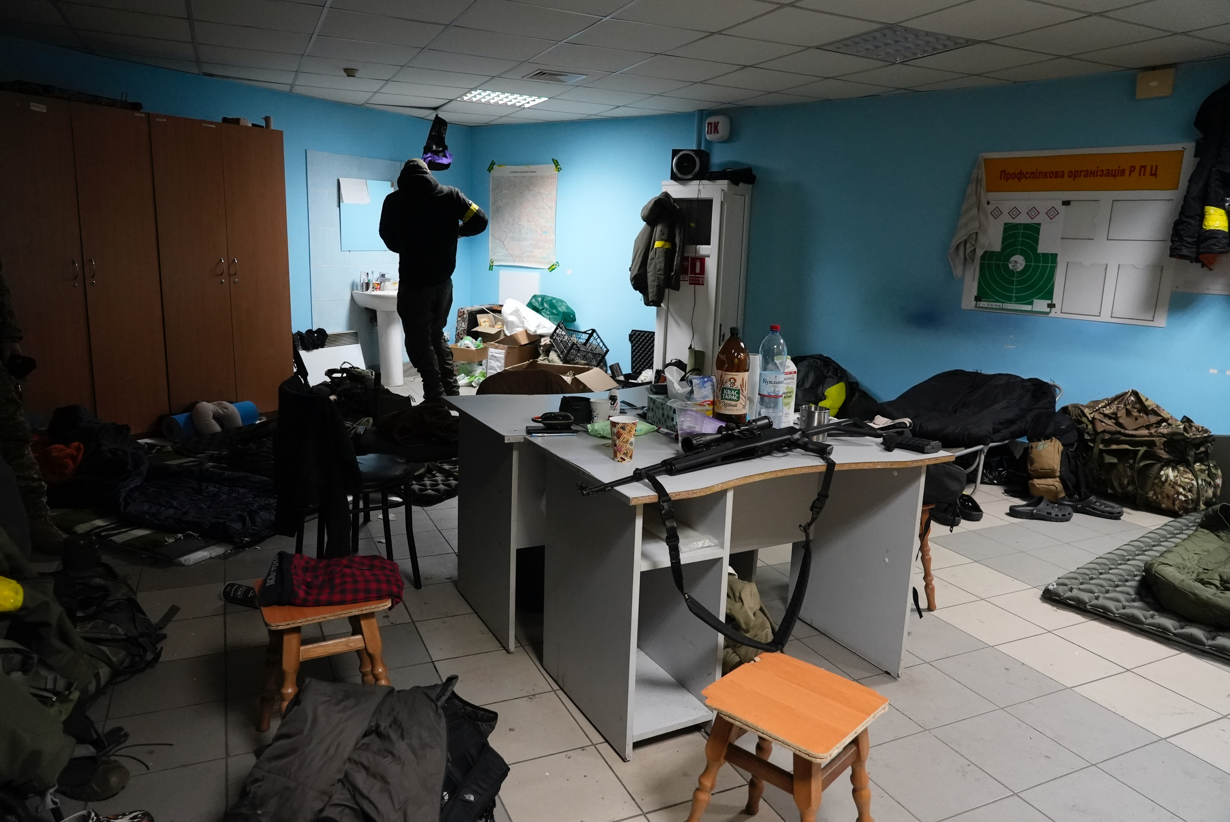 Military barracks in Ukraine