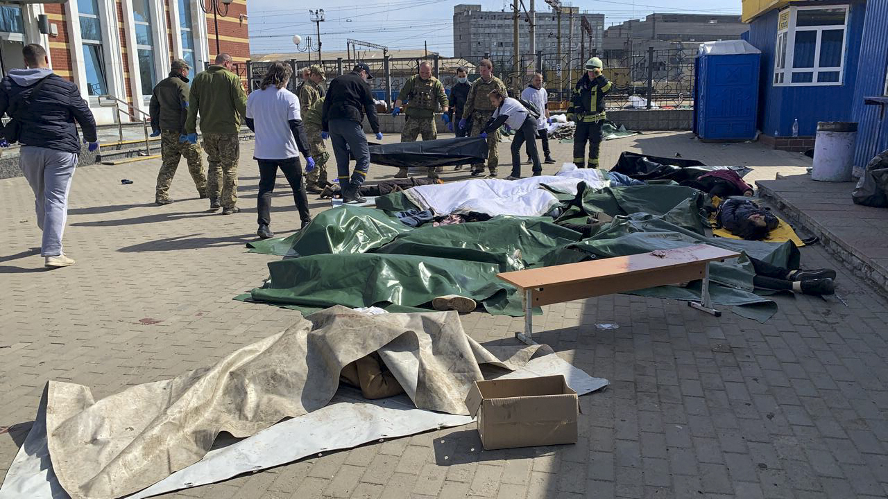 Kramatorsk railway station casualties