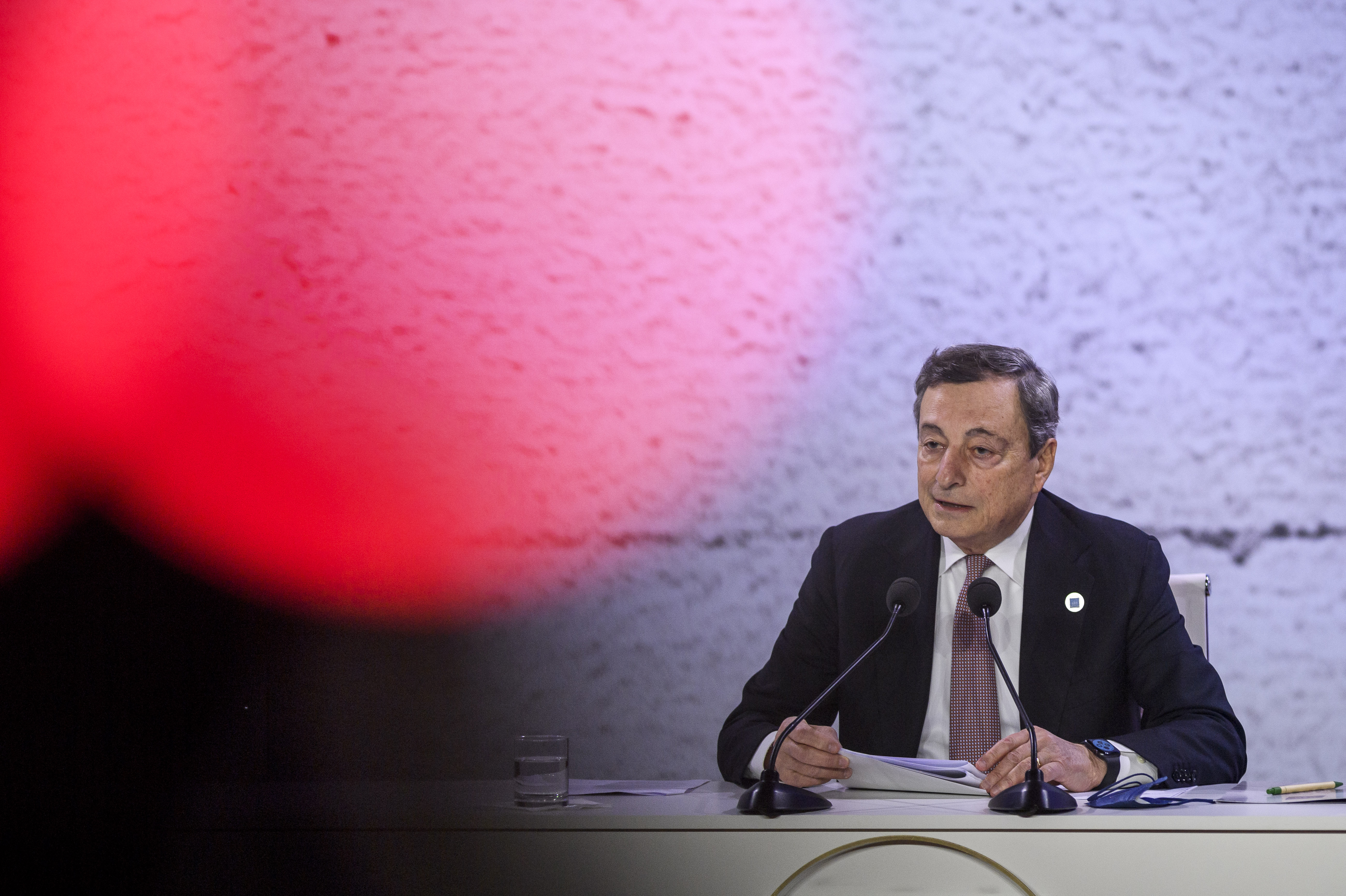 Italian Prime Minister Mario Draghi