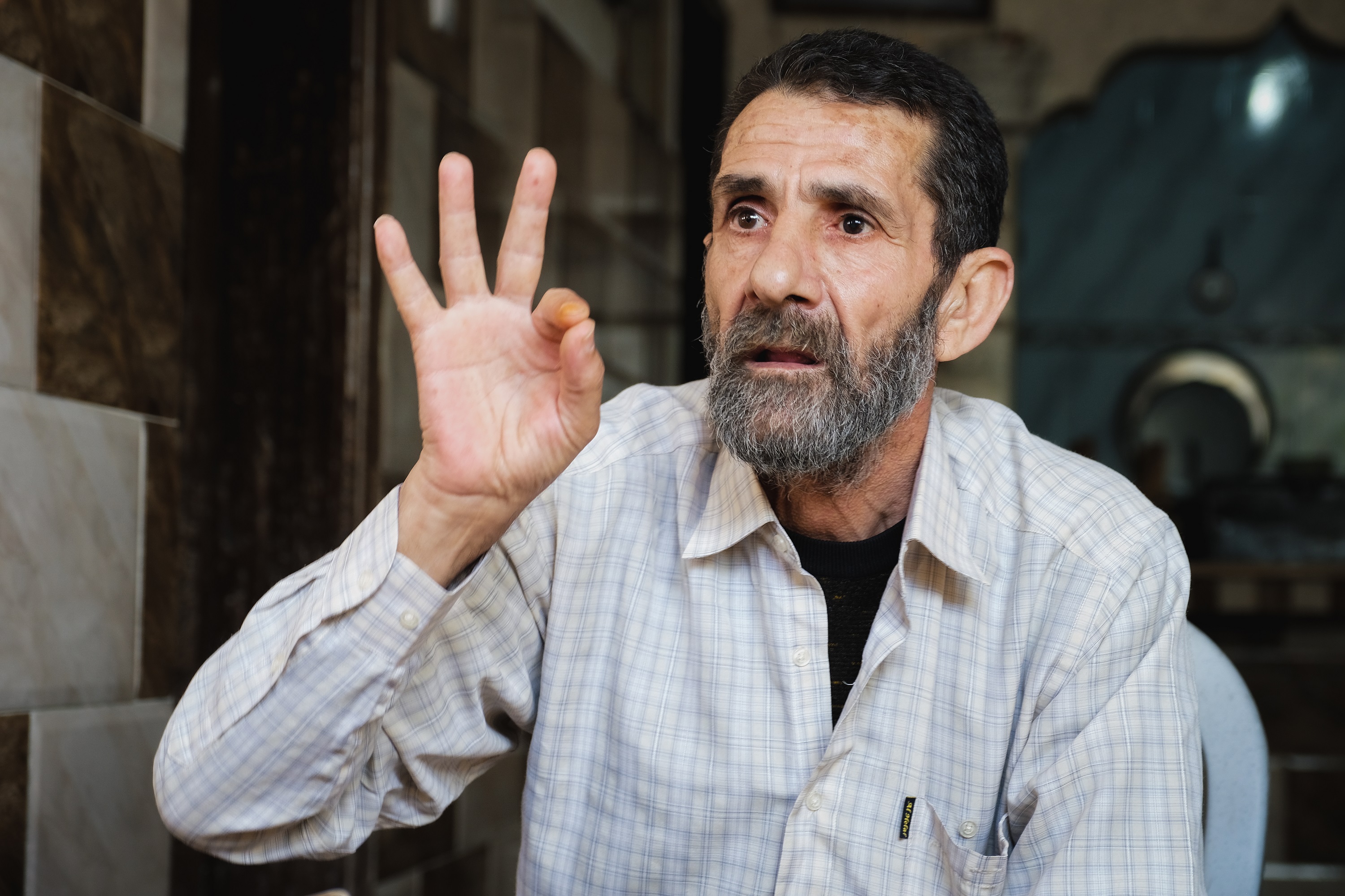 A man explains his feelings after his son was killed.