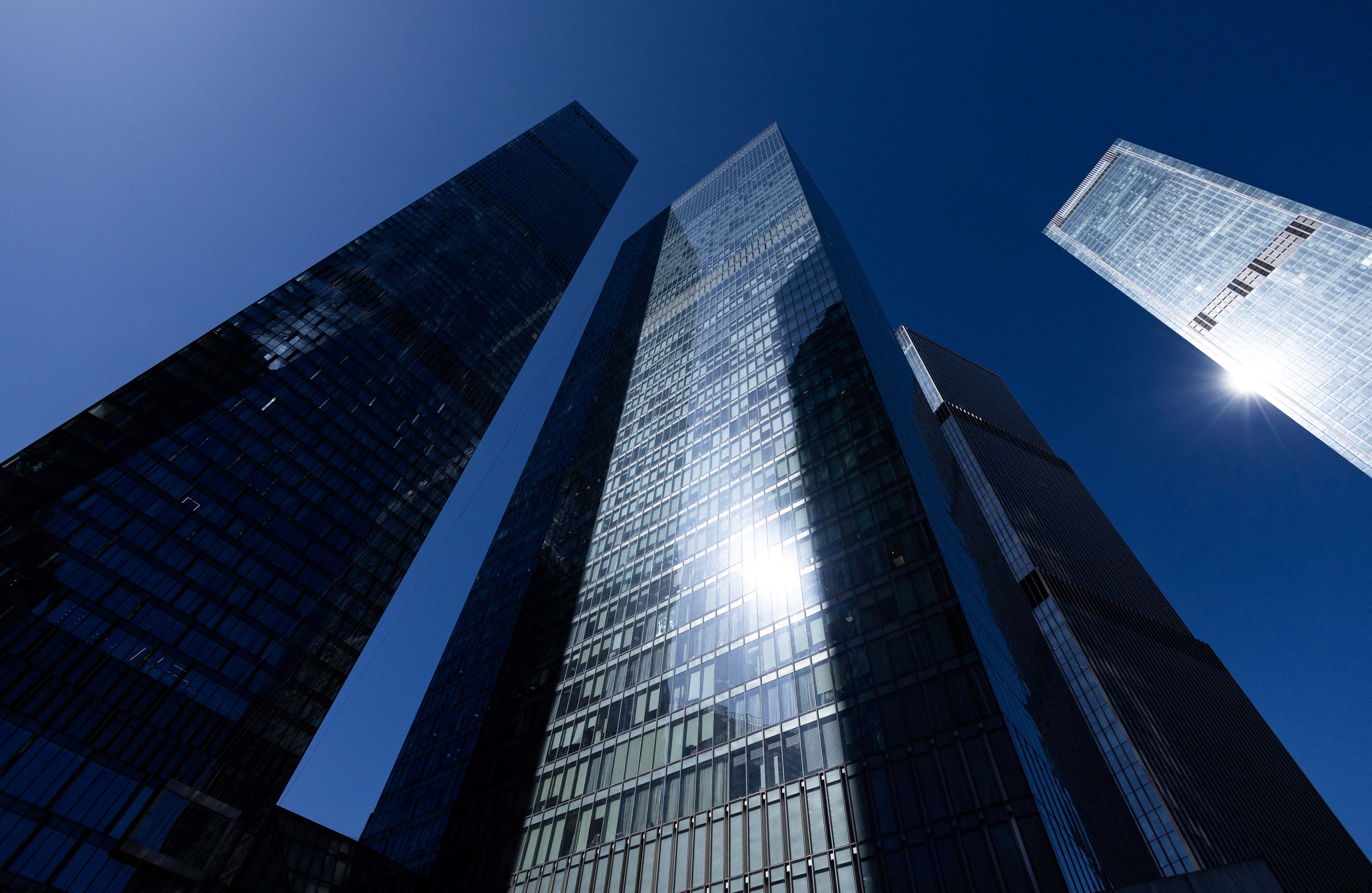 A general view of skyscrapers of Moscow International business centre, also known as "Moskva-City" in Moscow, Russia