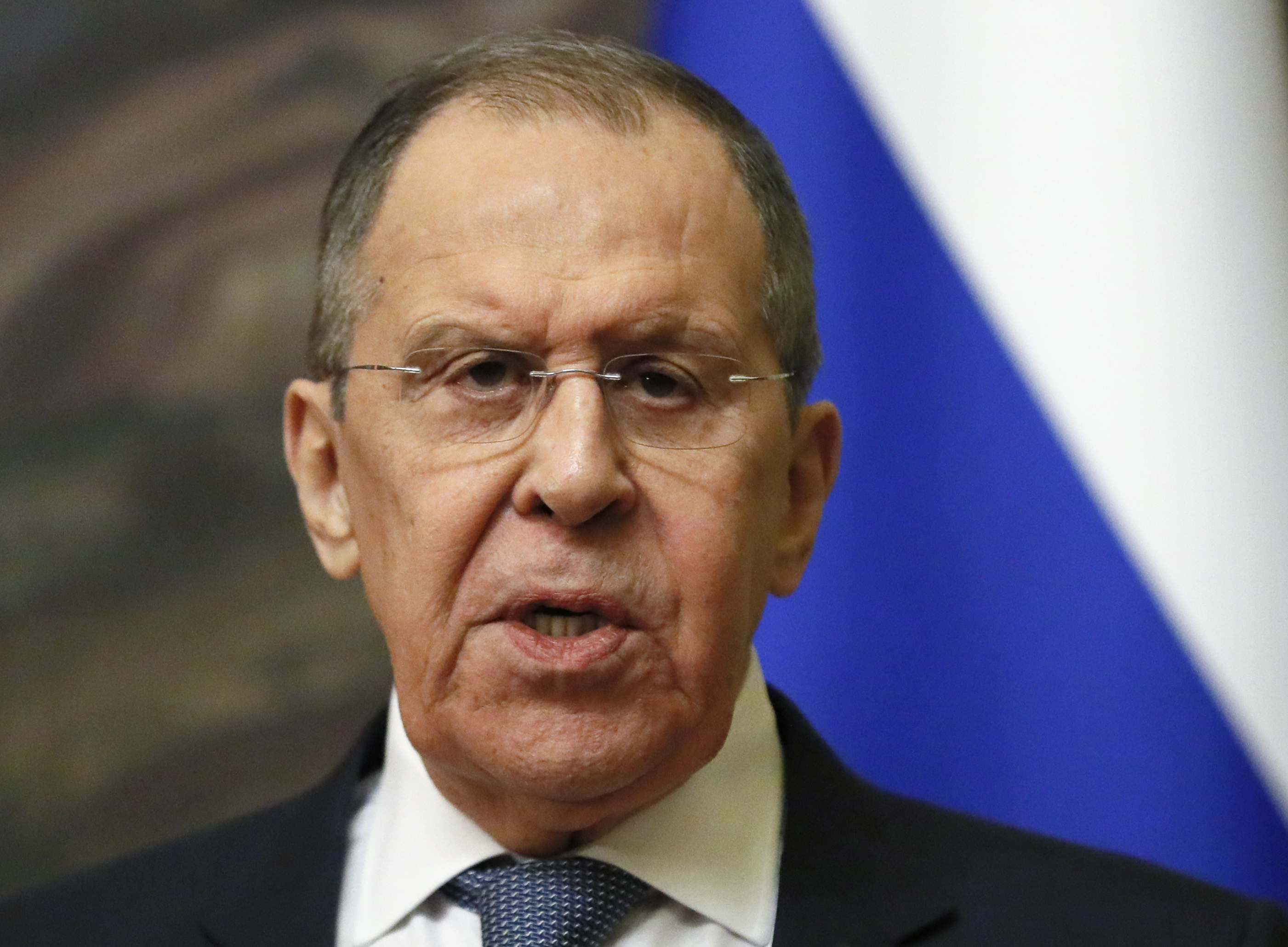 Russian Foreign Minister Sergey Lavrov 
