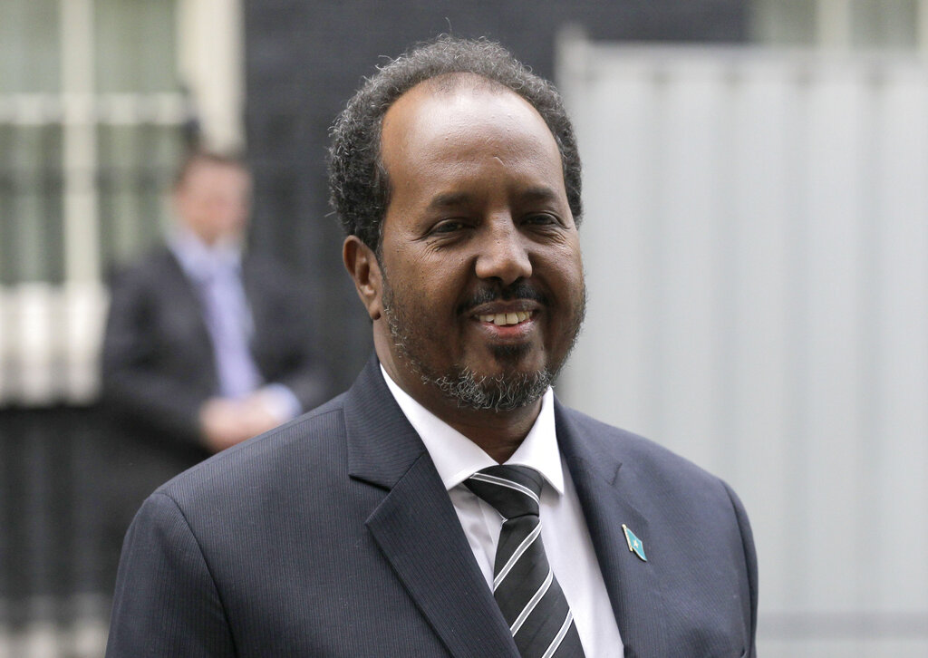 President of Somalia Hassan Sheikh Mohamud
