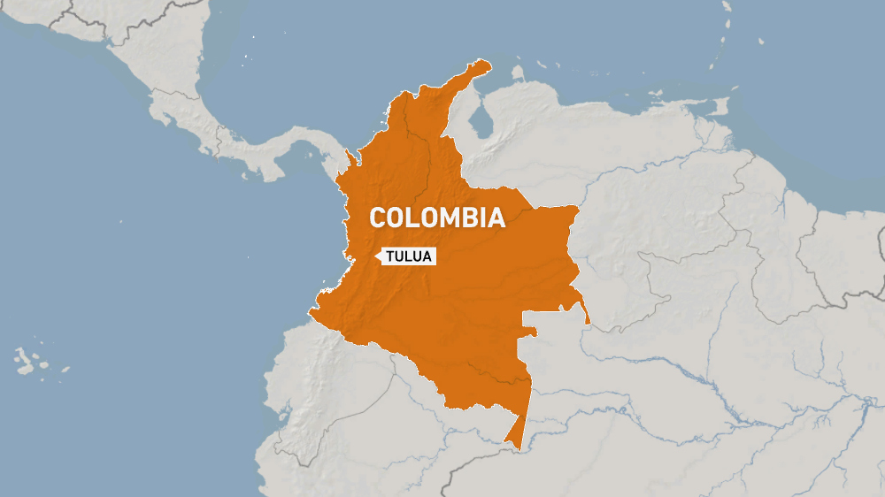 Map of Tulua, Colombia