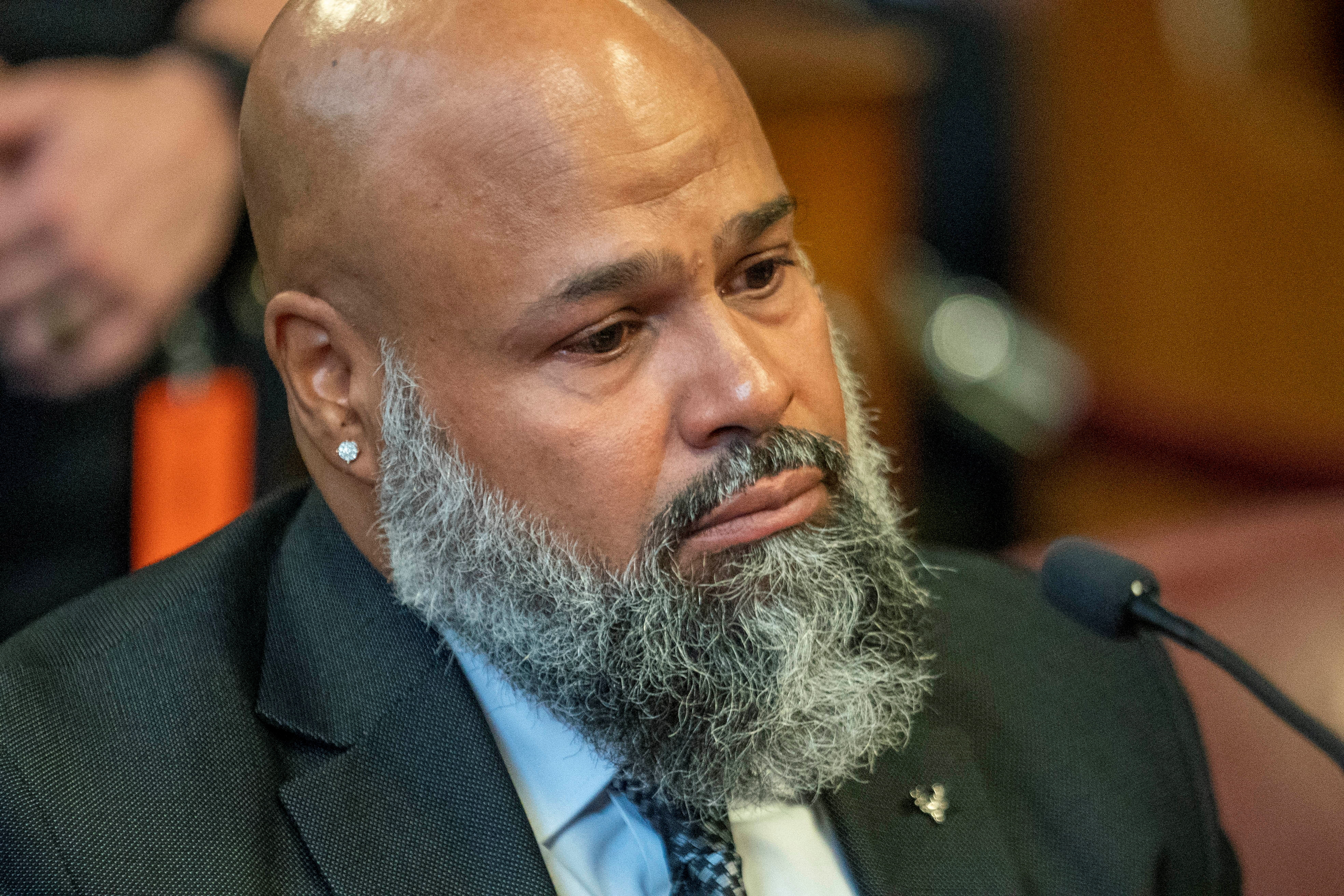 Steven Lopez in court in New York City.