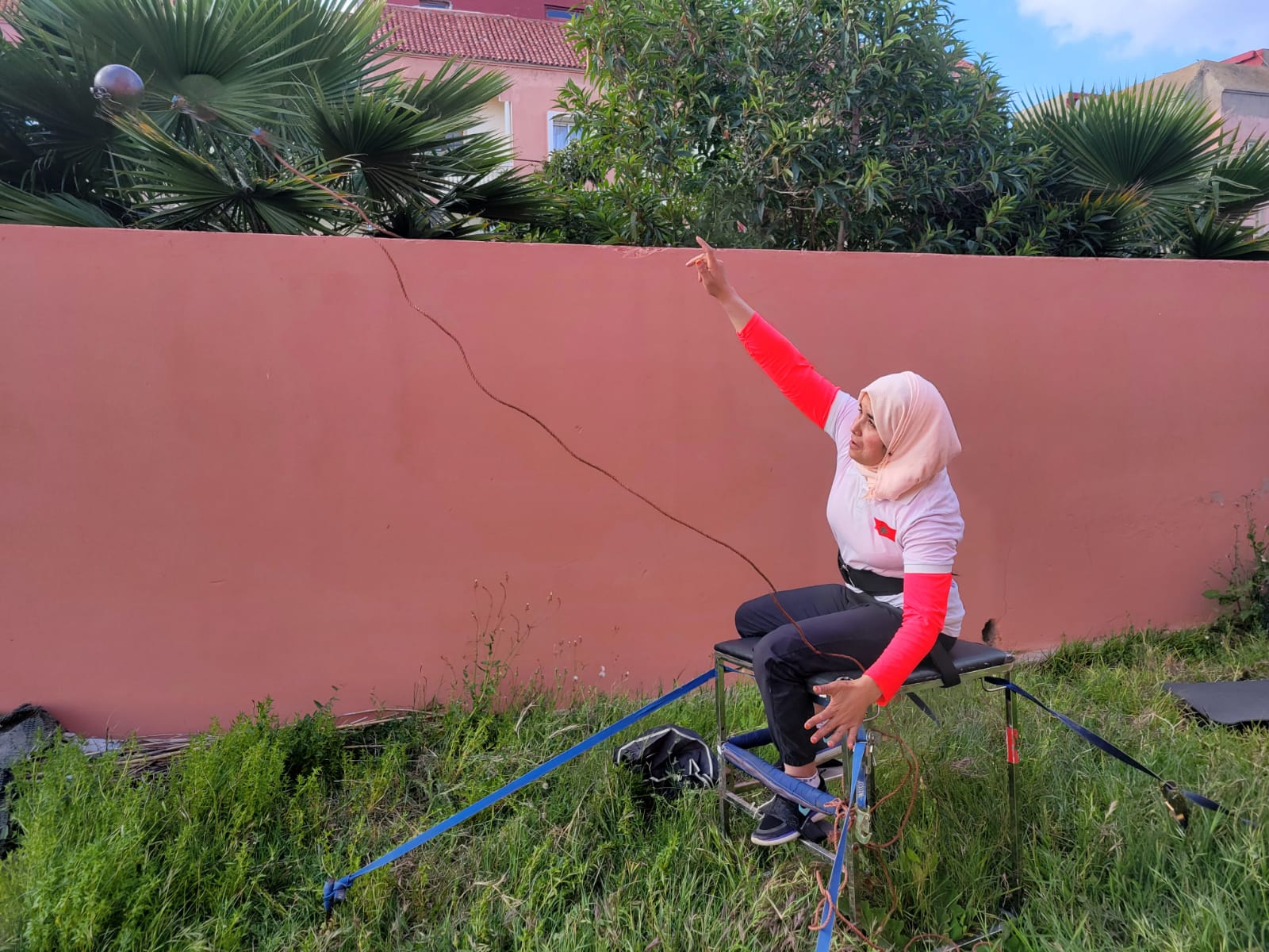 Paralympic athlete Fouzia El Kassioui