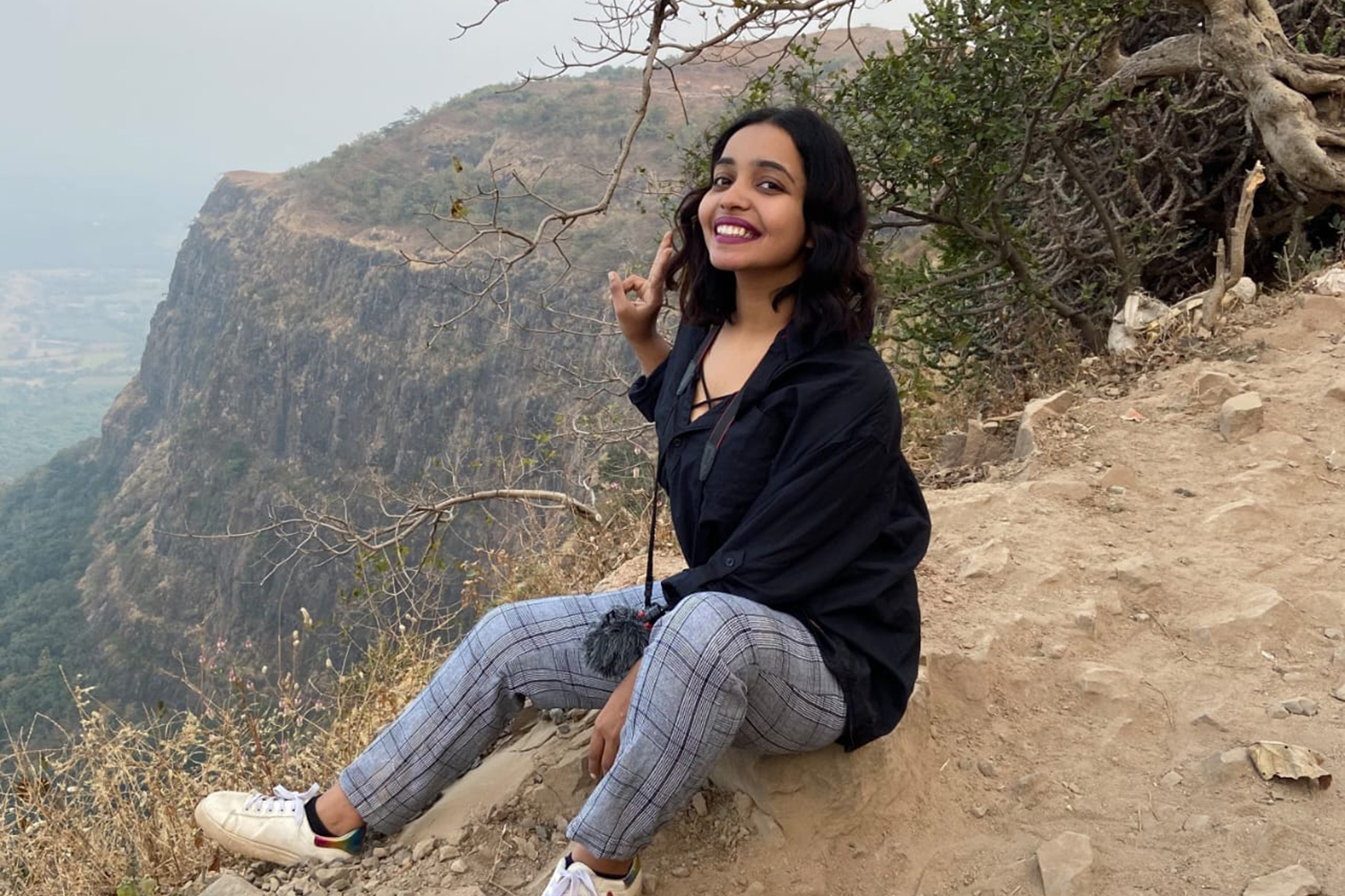 Bindu came up with the idea of sologamy after watching a Netflix show [Courtesy of Kshama Bindu]