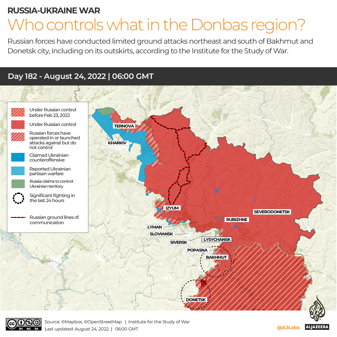 INTERACTIVE- WHO CONTROLS WHAT IN THE DONBAS