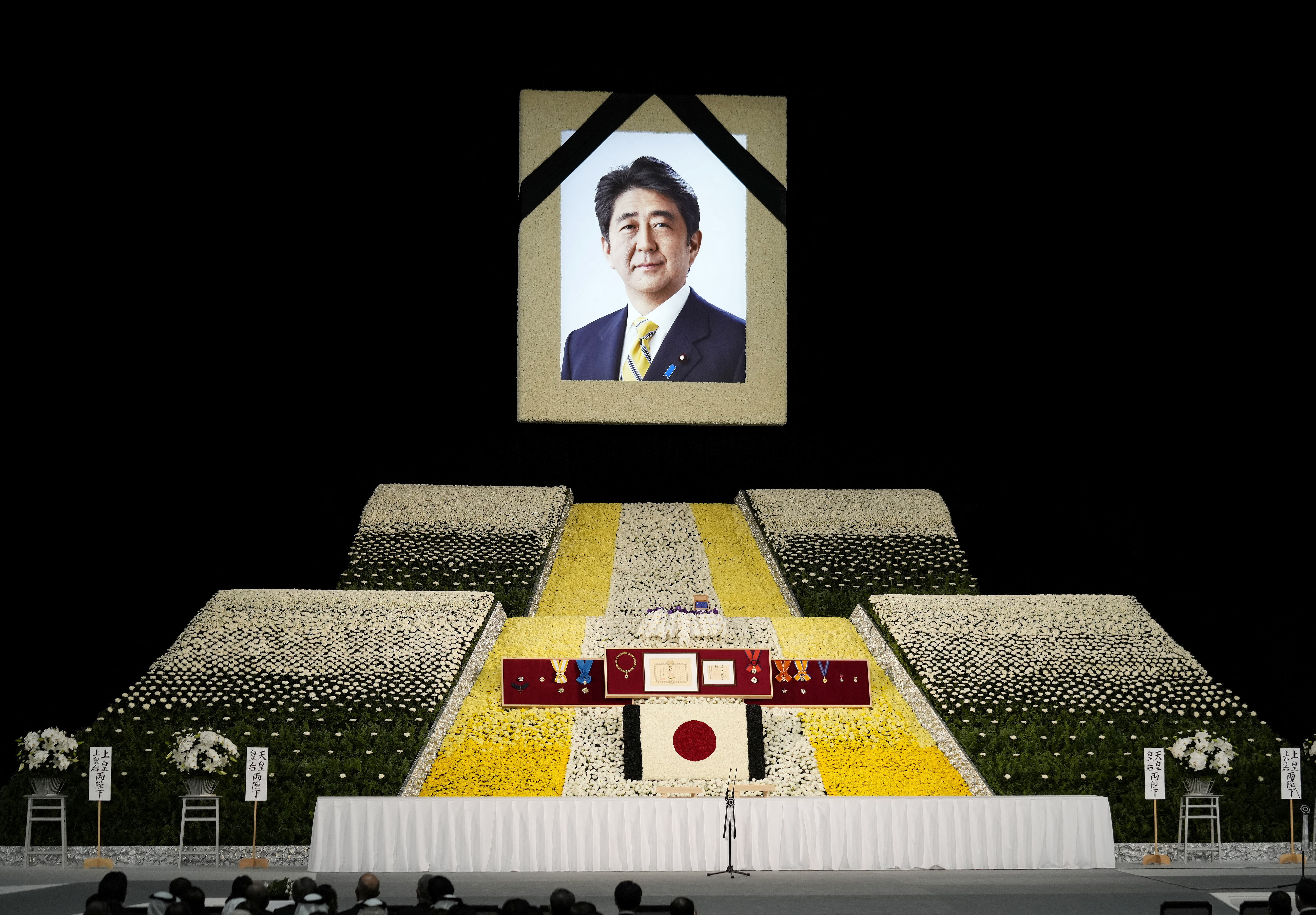 Tense Japan holds funeral for assassinated ex-leader Abe