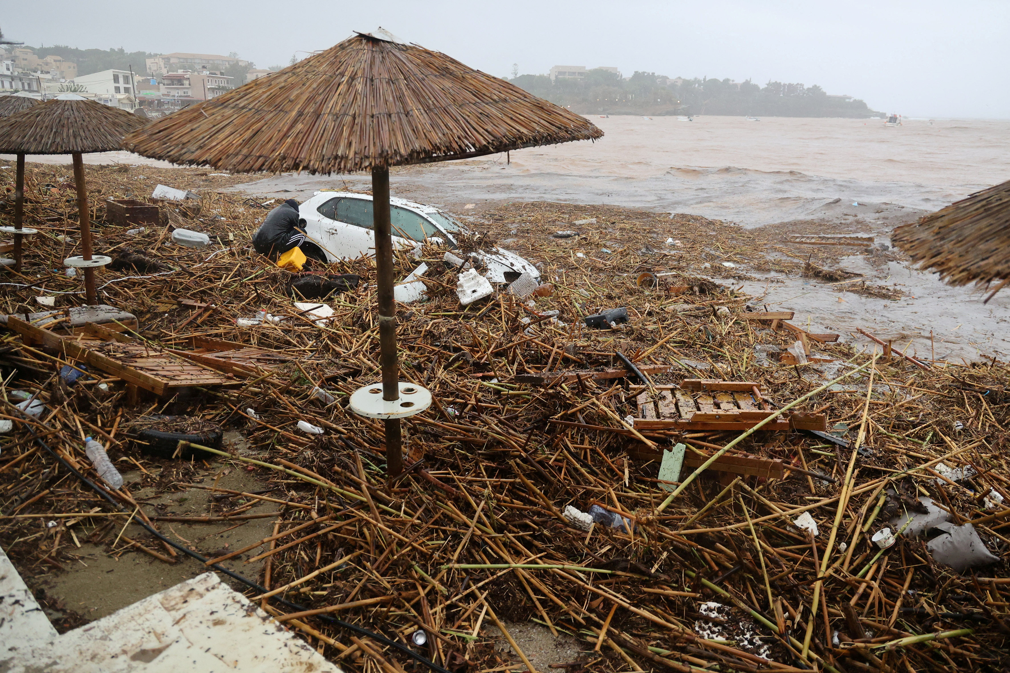 Greece flood