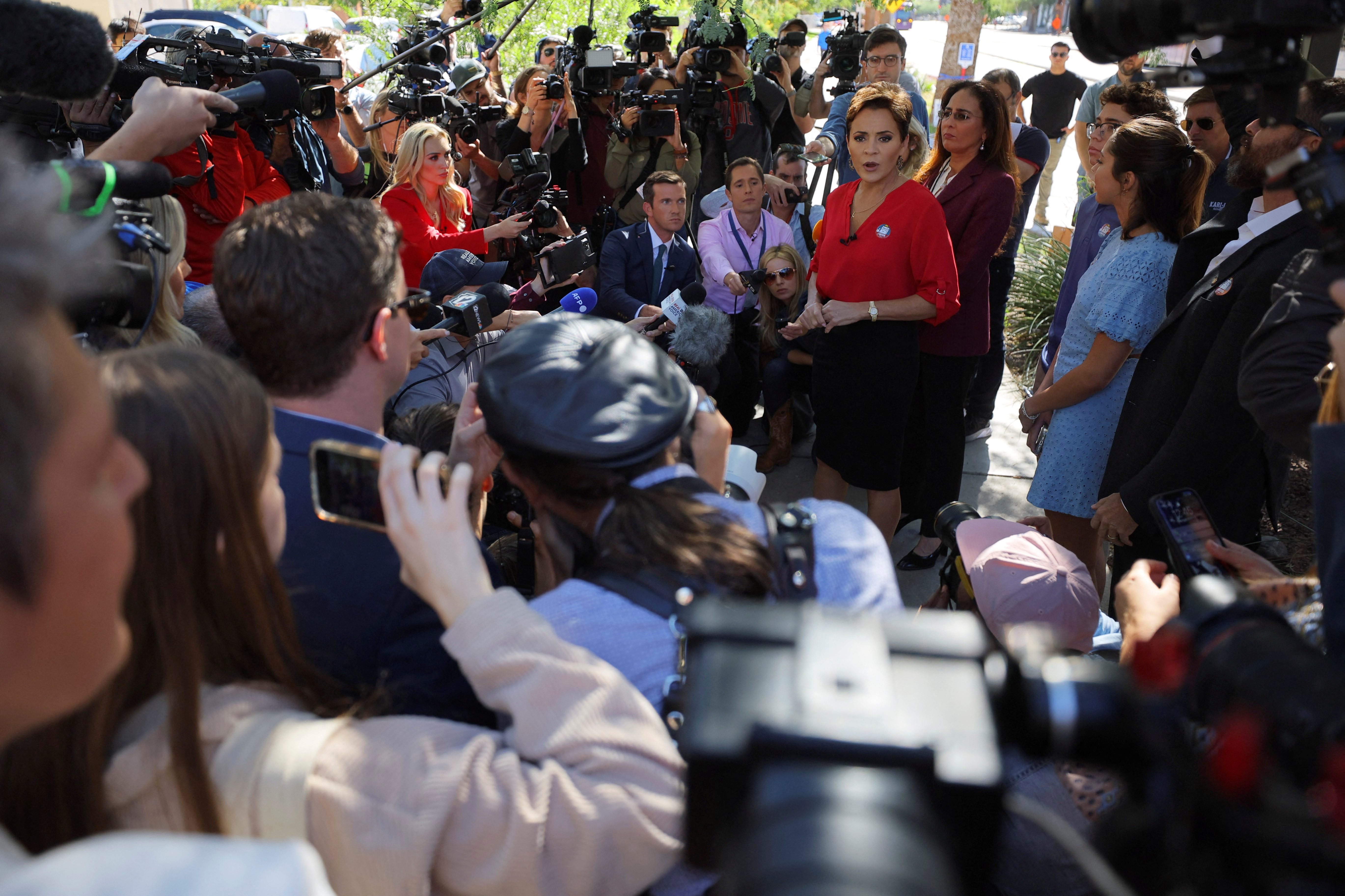 Republican candidate for Arizona Governor Kari Lake.
