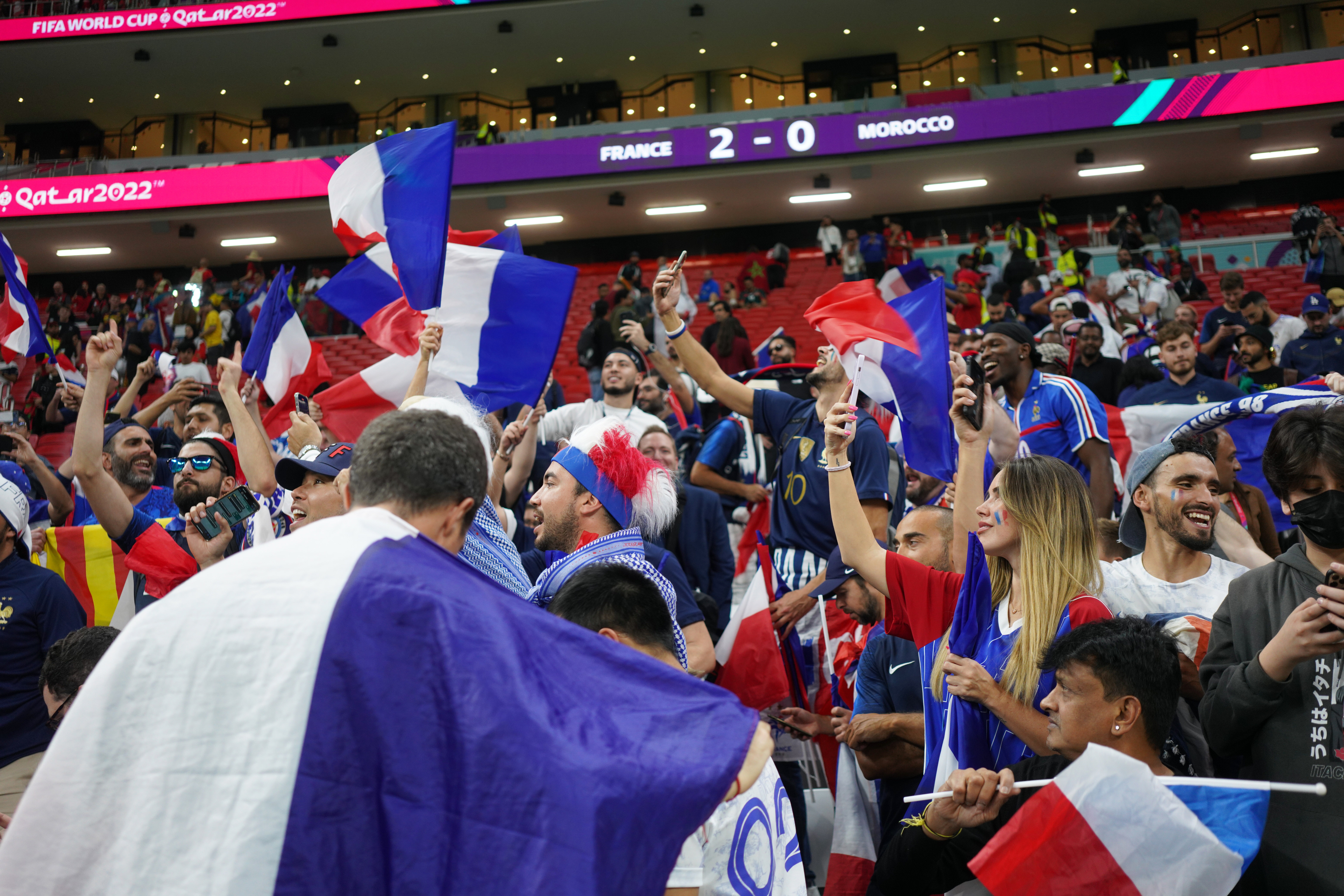 French fans