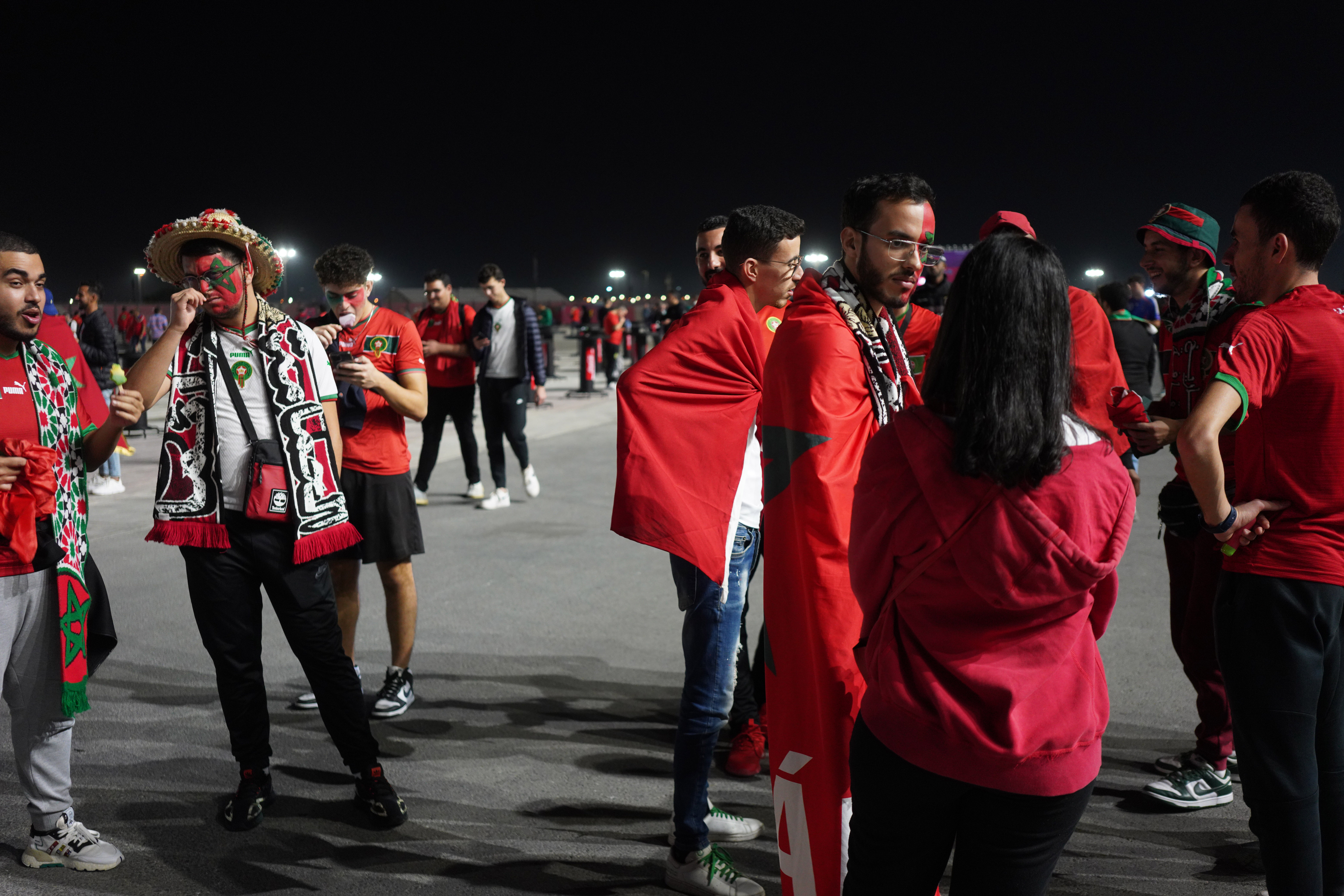Morocco fans