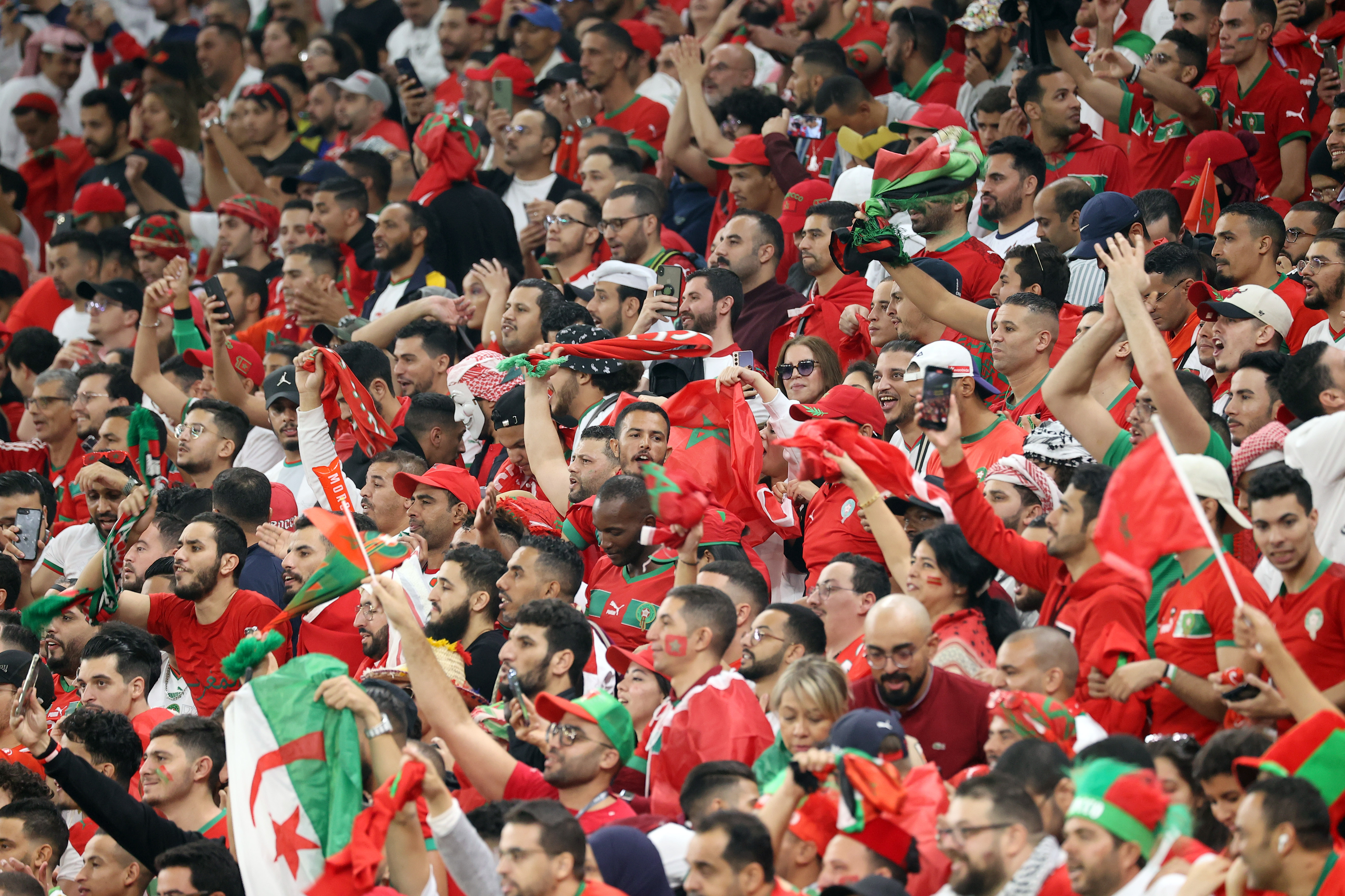 Morocco fans