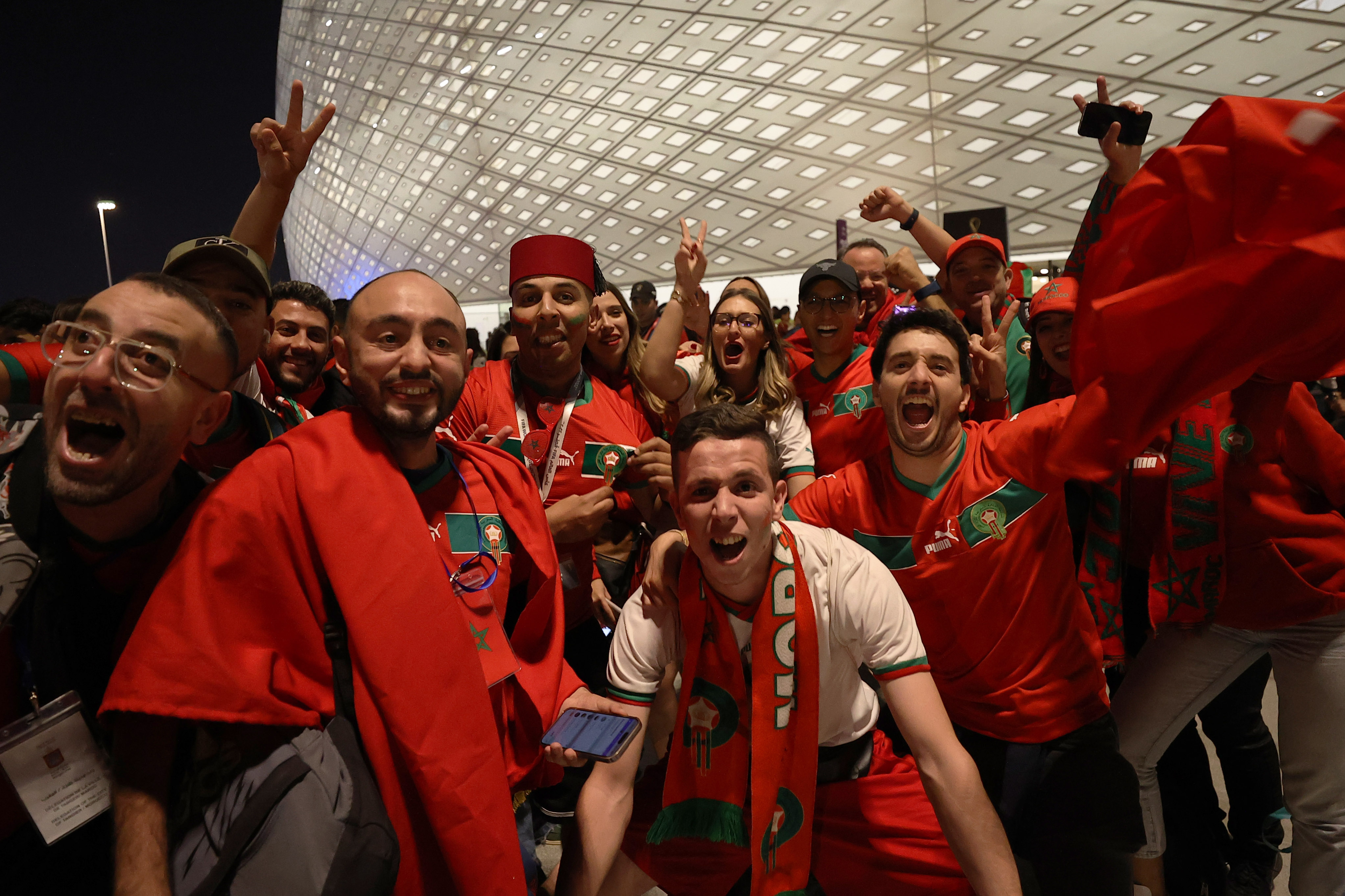 Morocco fans