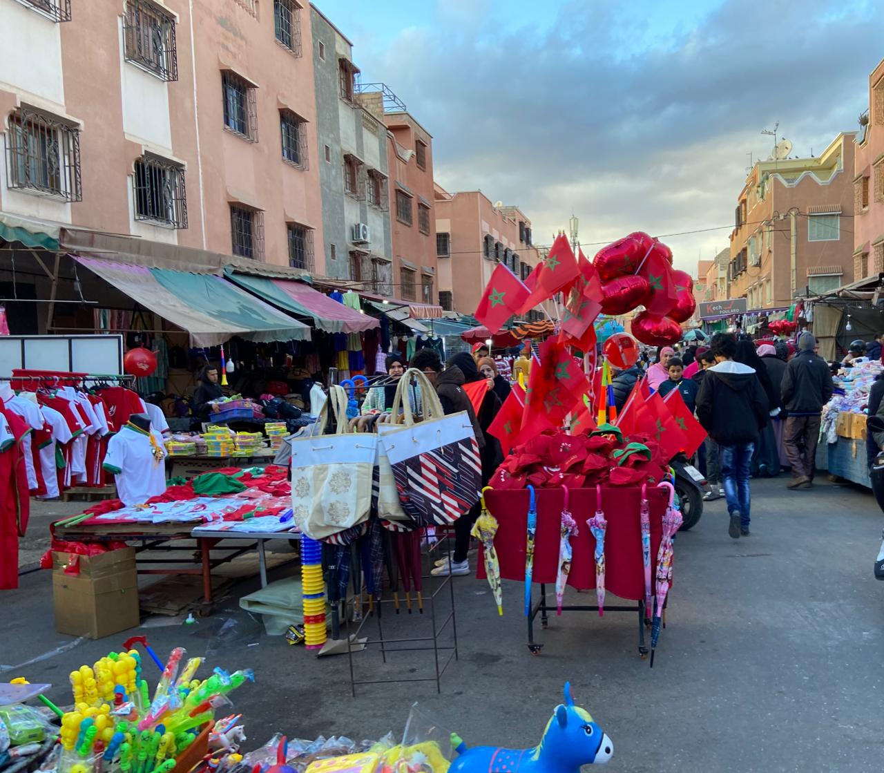 Morocco World Cup fever