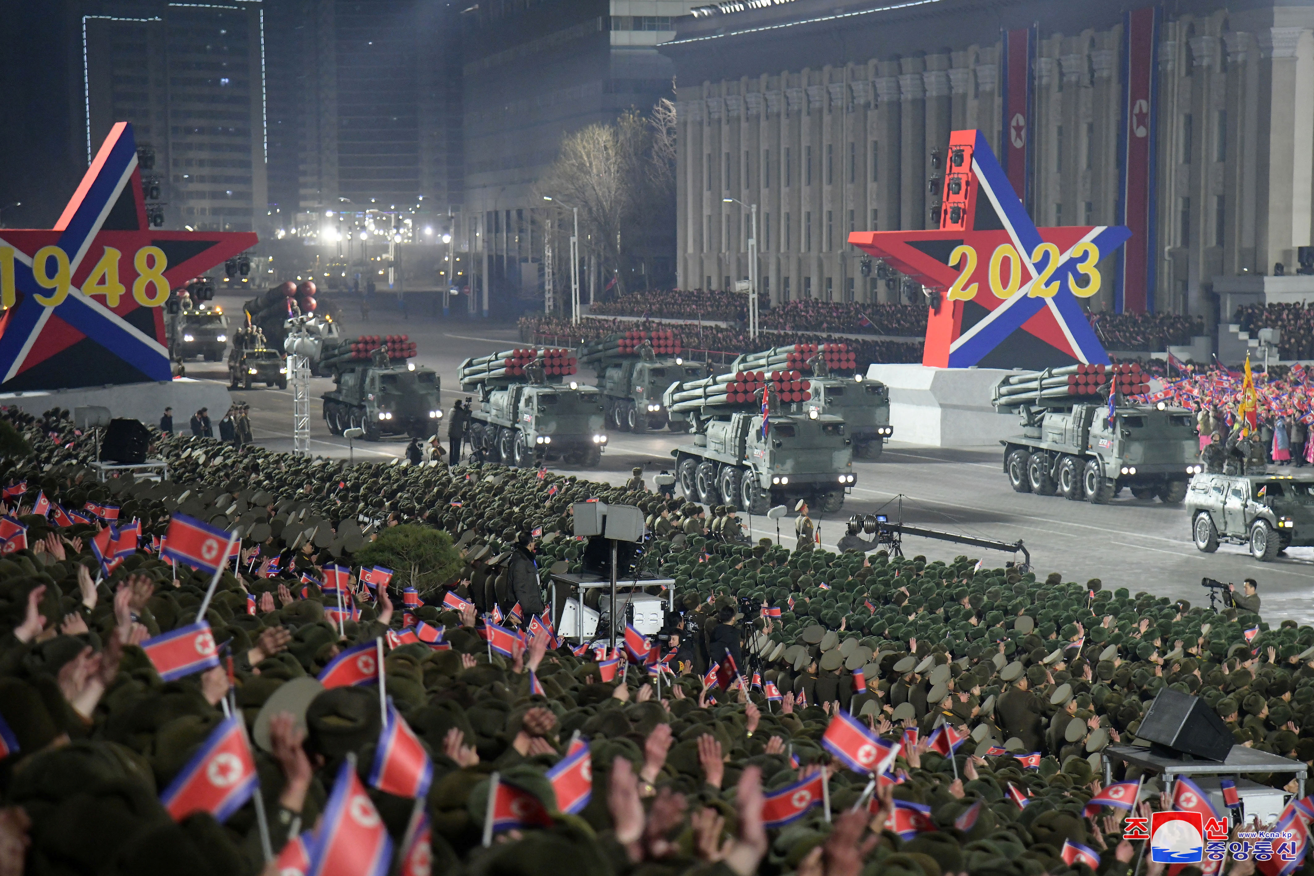 North Korea military parade