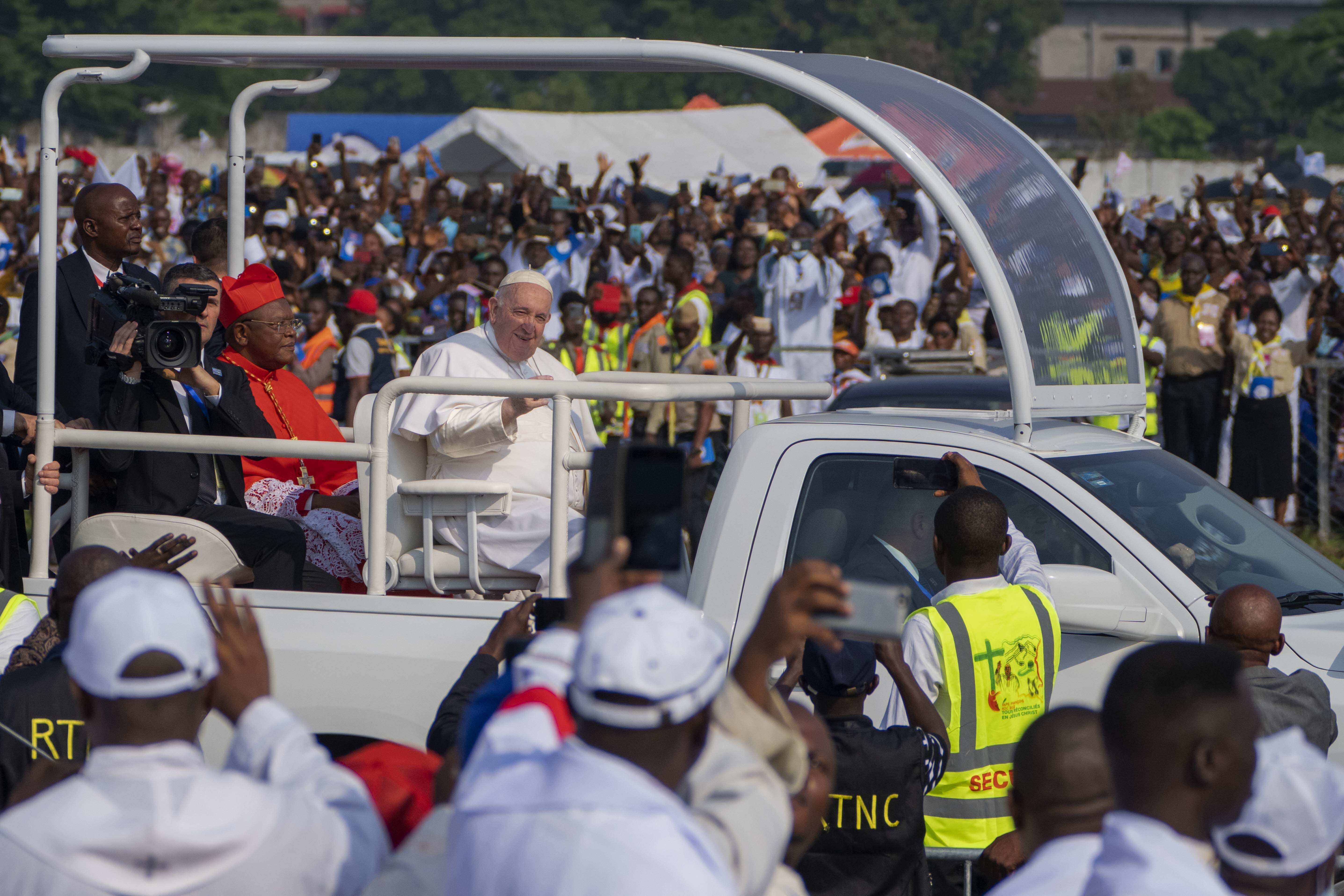 Pope Francis in DRC