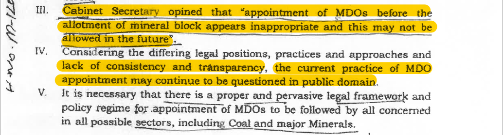 Adani PMO letter