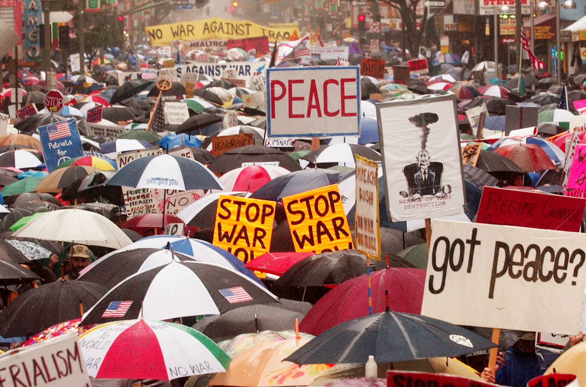 Anti-war protest invasion of Iraq